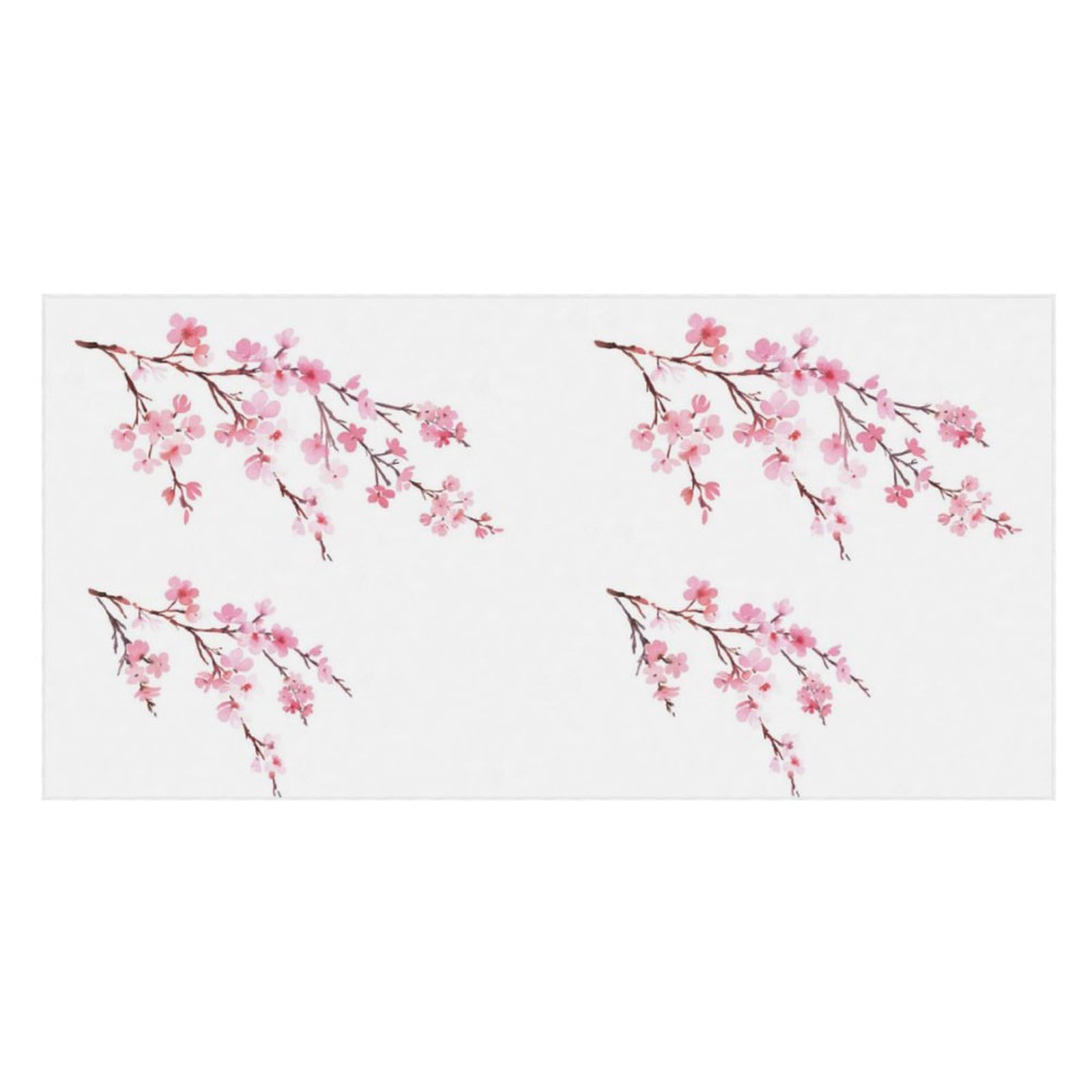 LWORZIIB Beach Towel, Cherry Blossoms Bath Towel, Pool Towel Great for Gym Swimming 80 X 160cm