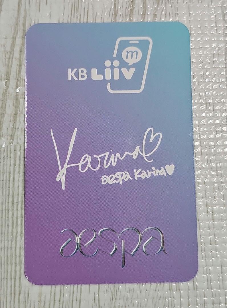 aespa トレカ　KB国民銀行　セット aespa トレカ KB国民銀行 セット aespa エスパ ウィンター