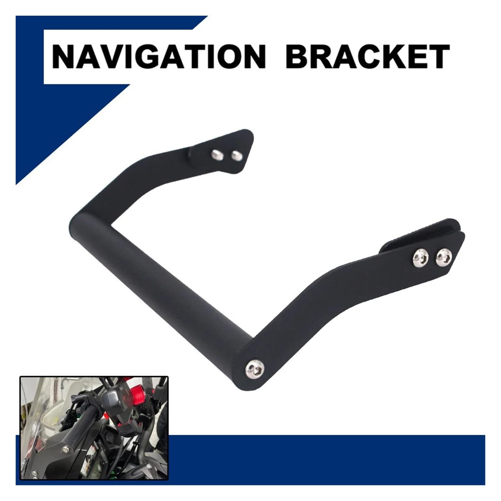 Motocicleta GPS Soporte Para Kawasaki Para KLE650 Para Versy Para KLE 650 2015 2016 2017 2018 2019 2020 2021 2022 2023 Soporte Teléfono Navegación GPS Motocicleta Soporte GPS Navegación Soporte