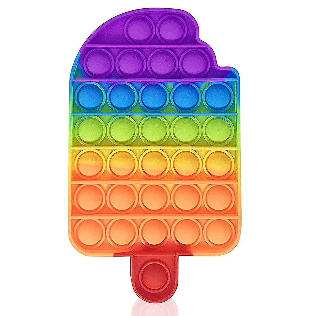 Kiditos Push Bubble Pop It Fidget Toy (Ice Cream Shape), Rainbow Color (B09DW4J7LB) Amazon Price History, Amazon Price Tracker