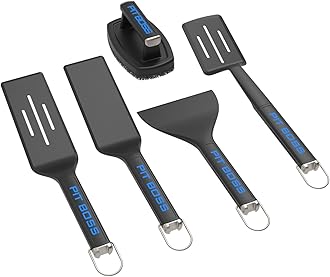 Pit Boss Ultimate Griddle Tool Kit 5-Piece, Black