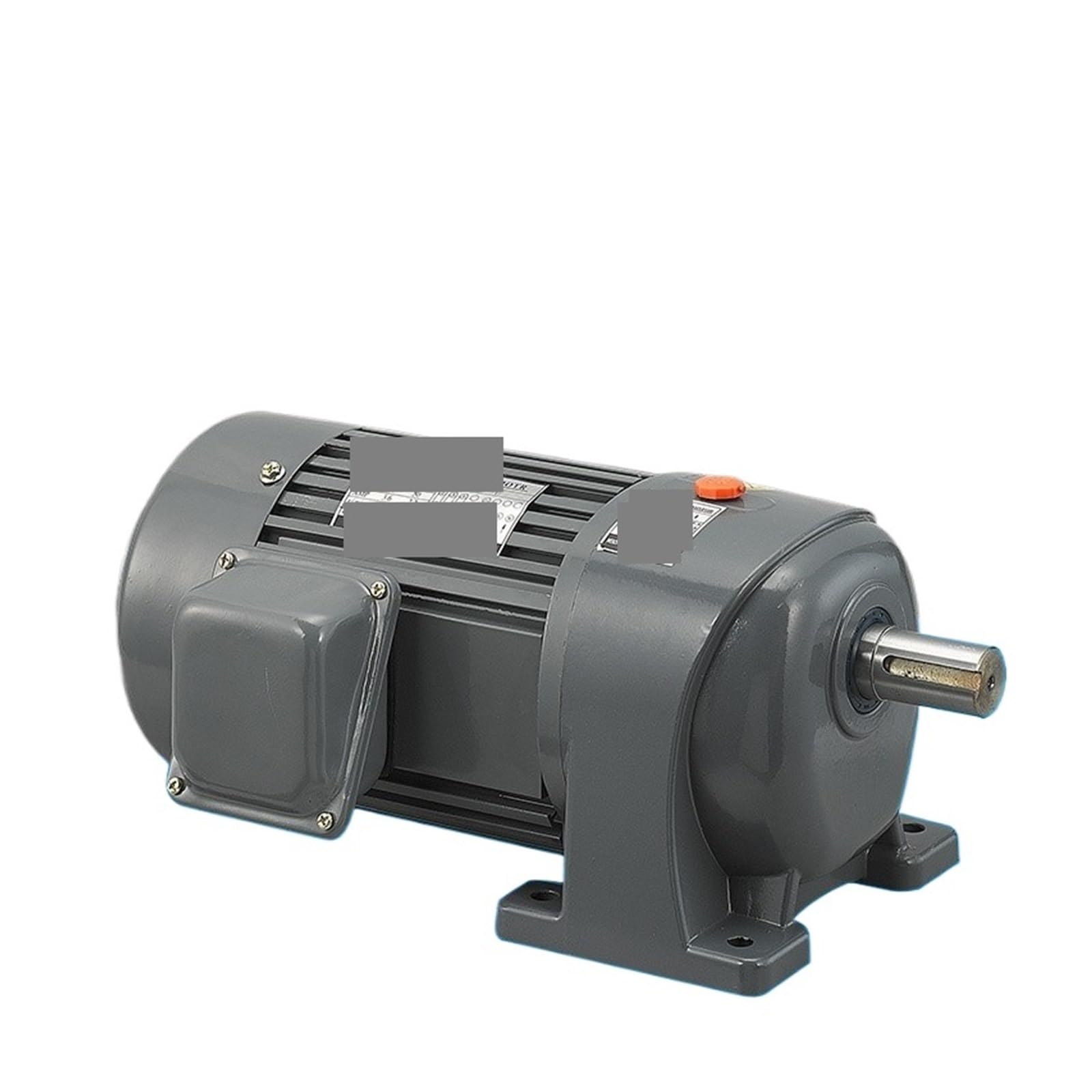ANERTQUIH Asynchronous Motor Reducer Horizontal 380V AC Vertical Three-Phase Frequency Conversion 400W Shaft Diameter 22mm Speed Gear(100K (13rpm))