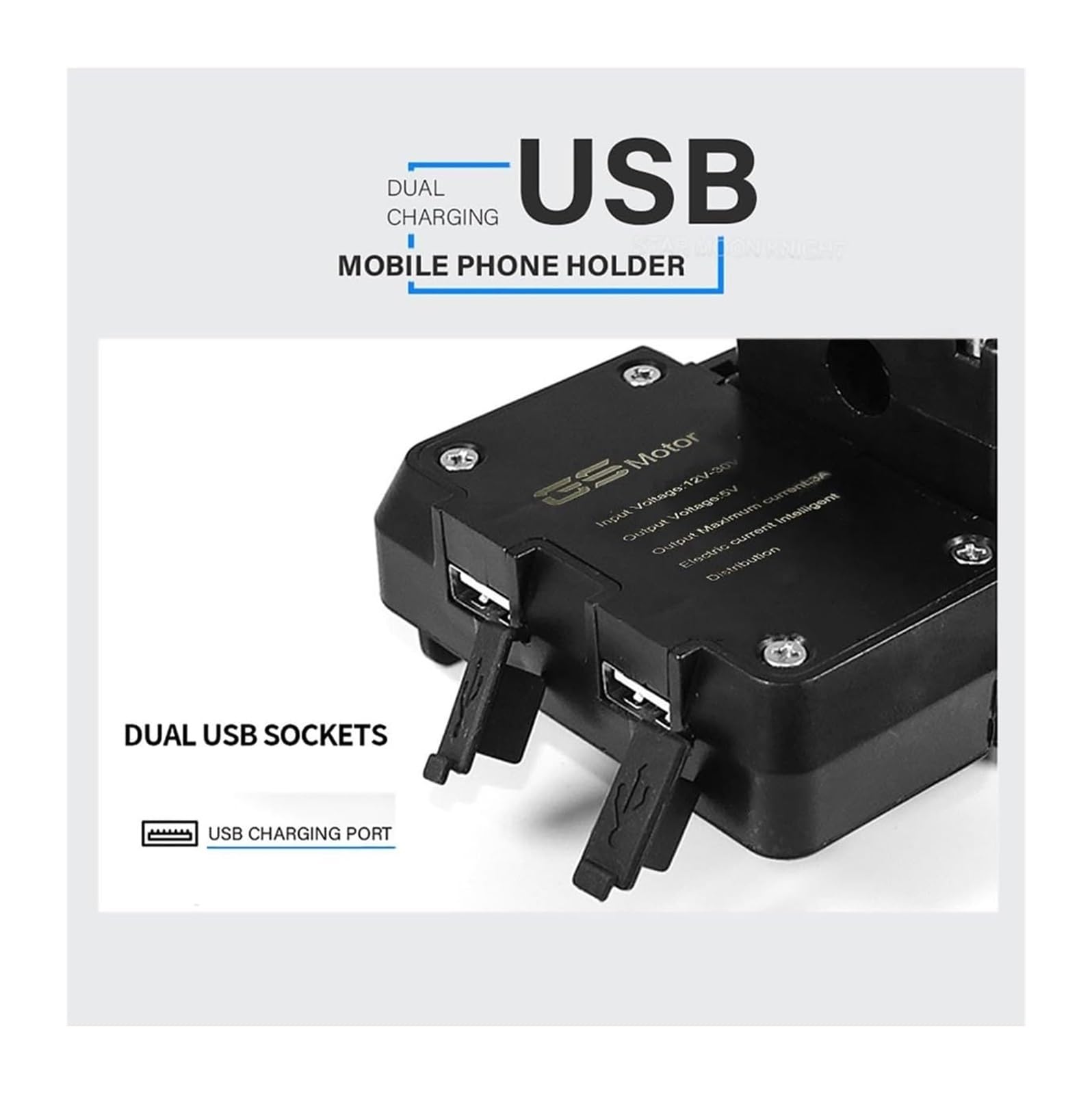 Motocicleta Soporte De Navegación para B&MW para F850GS F 850 ​​GS para Adventure F850 GS 850GS para ADV Soporte De Carga para Teléfono Móvil Accesorios Navegación Placa GPS(-03-F850GS ADV 22mm)