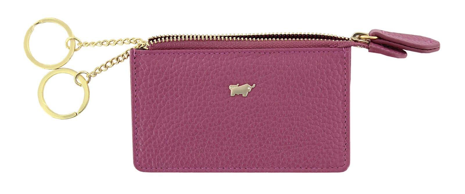 Braun Büffel Asti Key Case Dark Rose