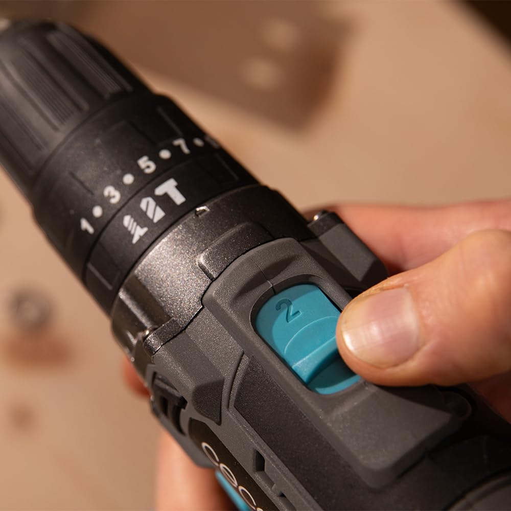 Cecotec Trapano Percussione e Avvitatore PowerForce 2120 Impact. 1500rpm, 2 Batterie di 21V e 2.000mAh, Coppia di Serraggio di 45Nm Regolabile in 25+1 livelli, 27000 Impatti/min, Valigetta e Accessori