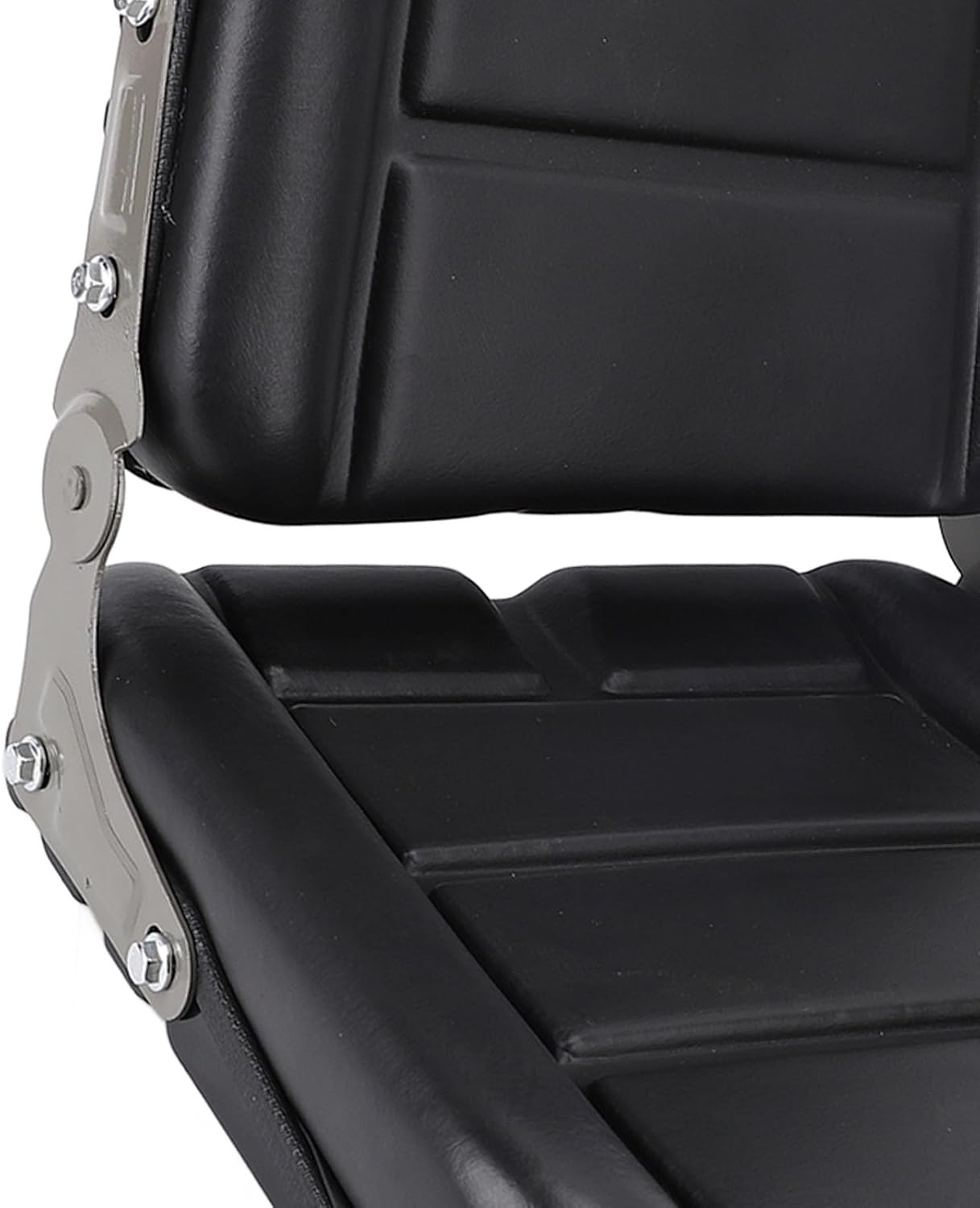 WALFRONT Heavy Duty Forklift Seat Universal Tractor Seats Machinery with Soft Cushion Thickened Rustproof Frame for Forklifts Tractors Harvesters Agricultural Vehicles