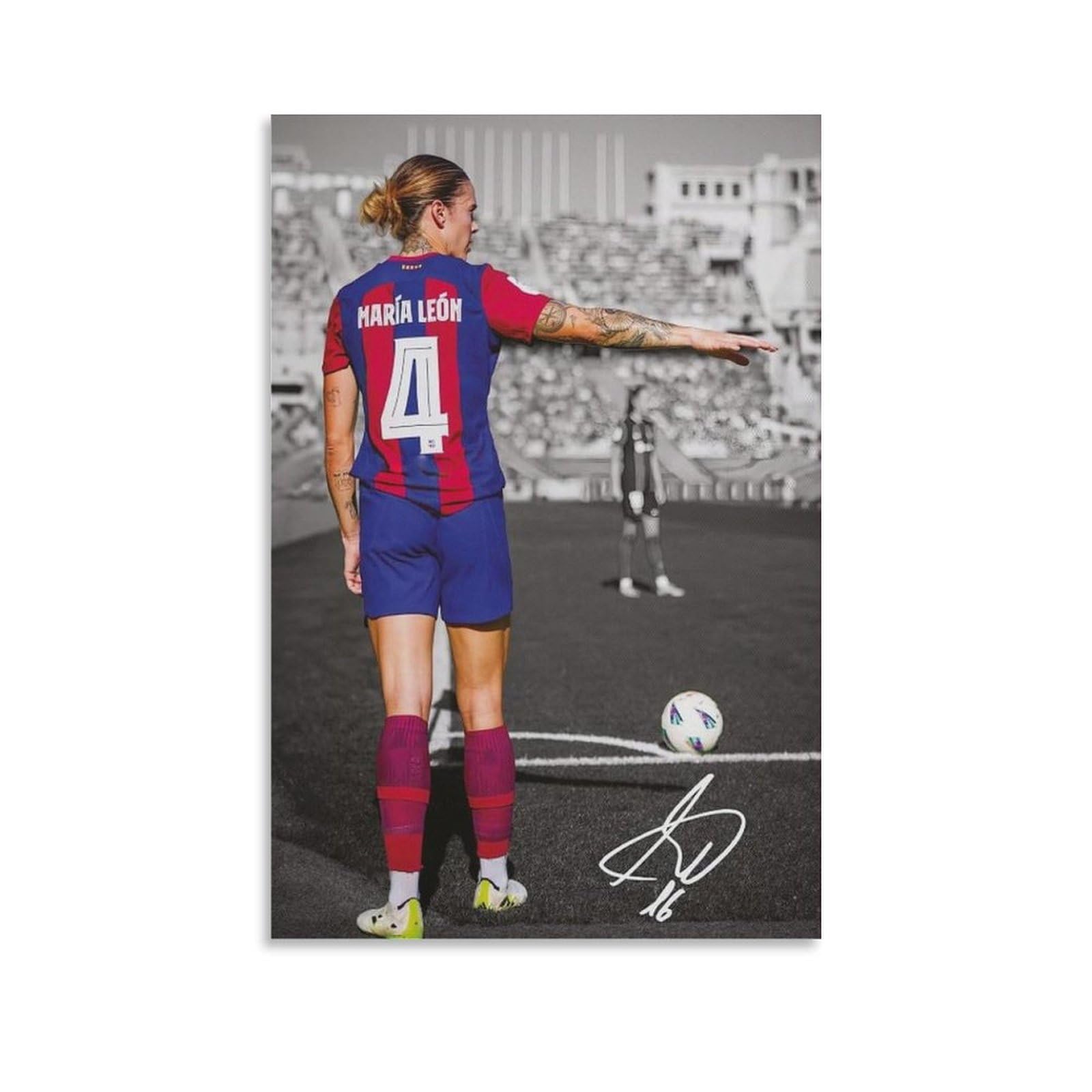 FCOIN Aitana Bonmati Canvas Poster Wall Art Picture Painting Poster Canvas Print Posters Artworks Room Decor 08x12inch(20x30cm)