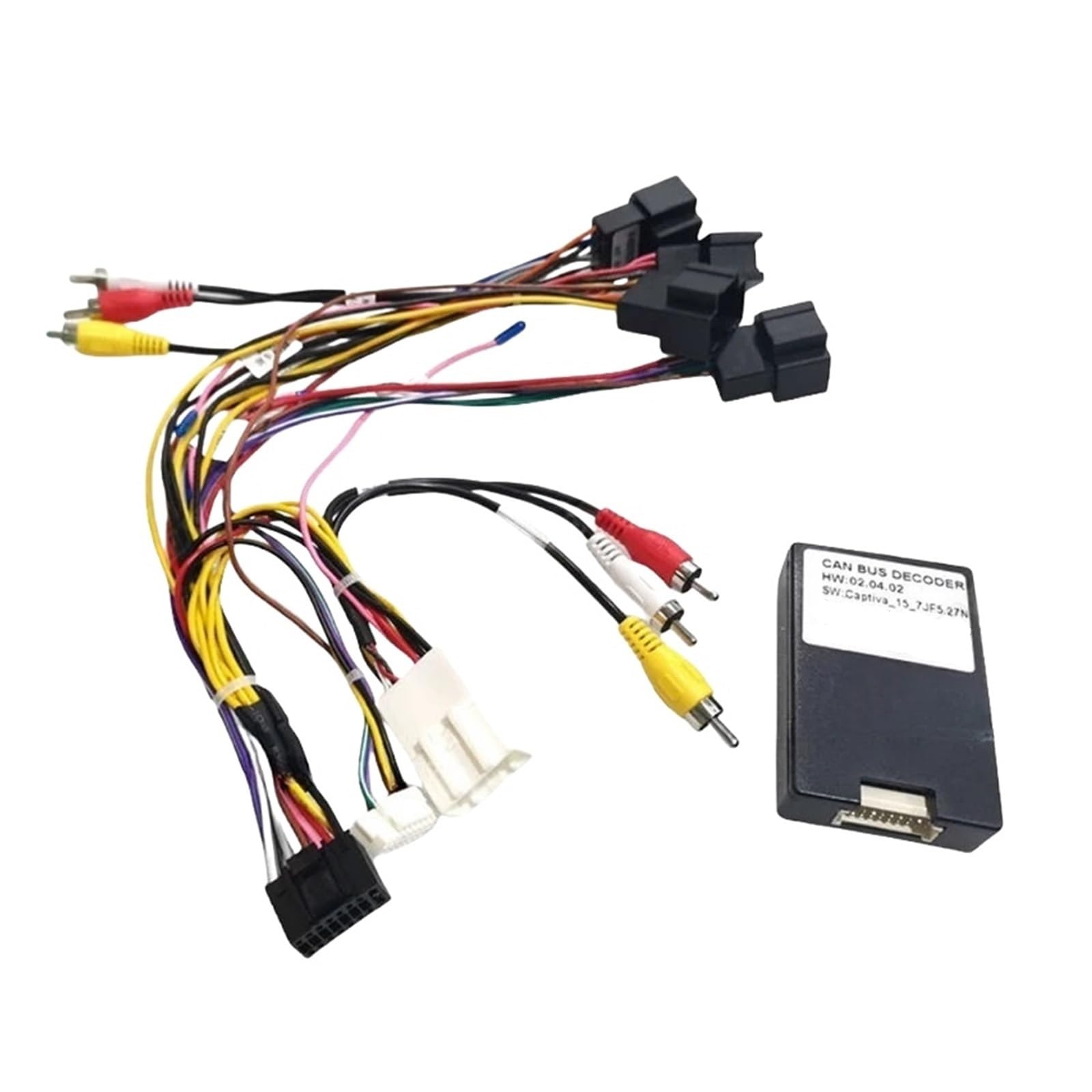 Adattatore for cavo di alimentazione Android a 16 pin for autoradio compatibile con il cablaggio del lettore CD/DVD Chevrolet Captiva Epica