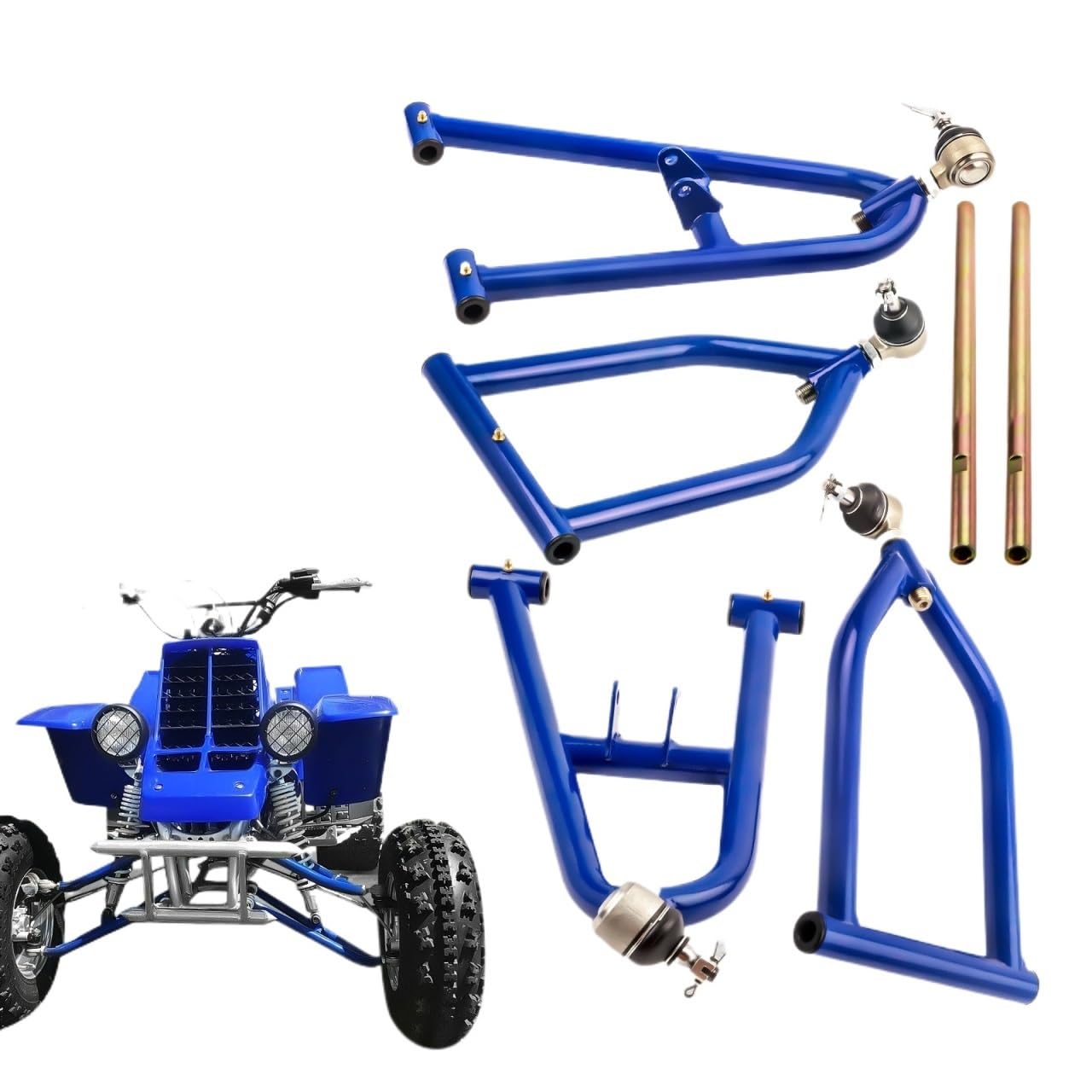 Braccio di controllo esteso regolabile compatibile for kit braccio anteriore A Yamaha Banshee 350 90-06