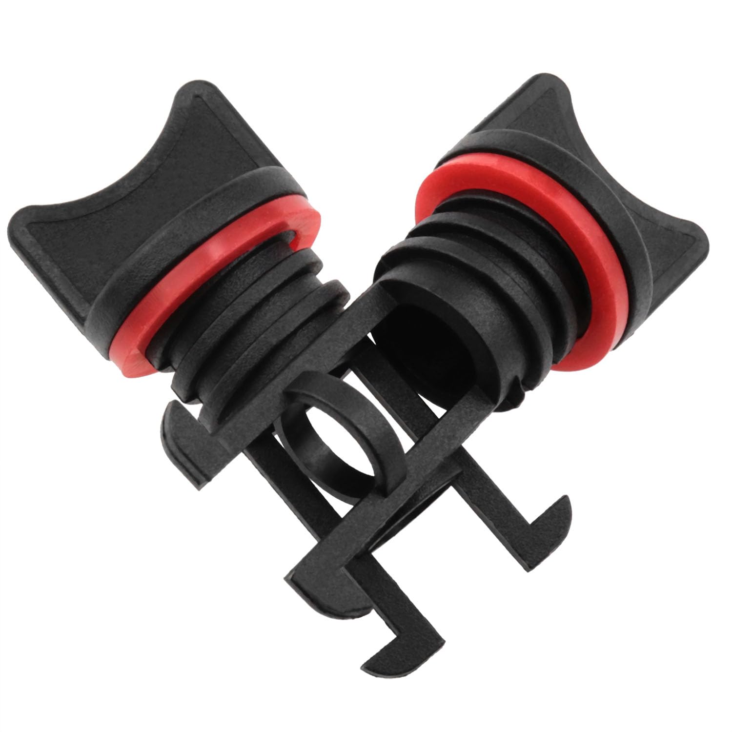 Dsjnf Marine Yacht Drain Plug Marine Yacht Drain Plug Nylon Drain Plug Leg Replacement for Various Canoe Kayak Vessel Sealing Yacht HardwareAccessories 2pcs