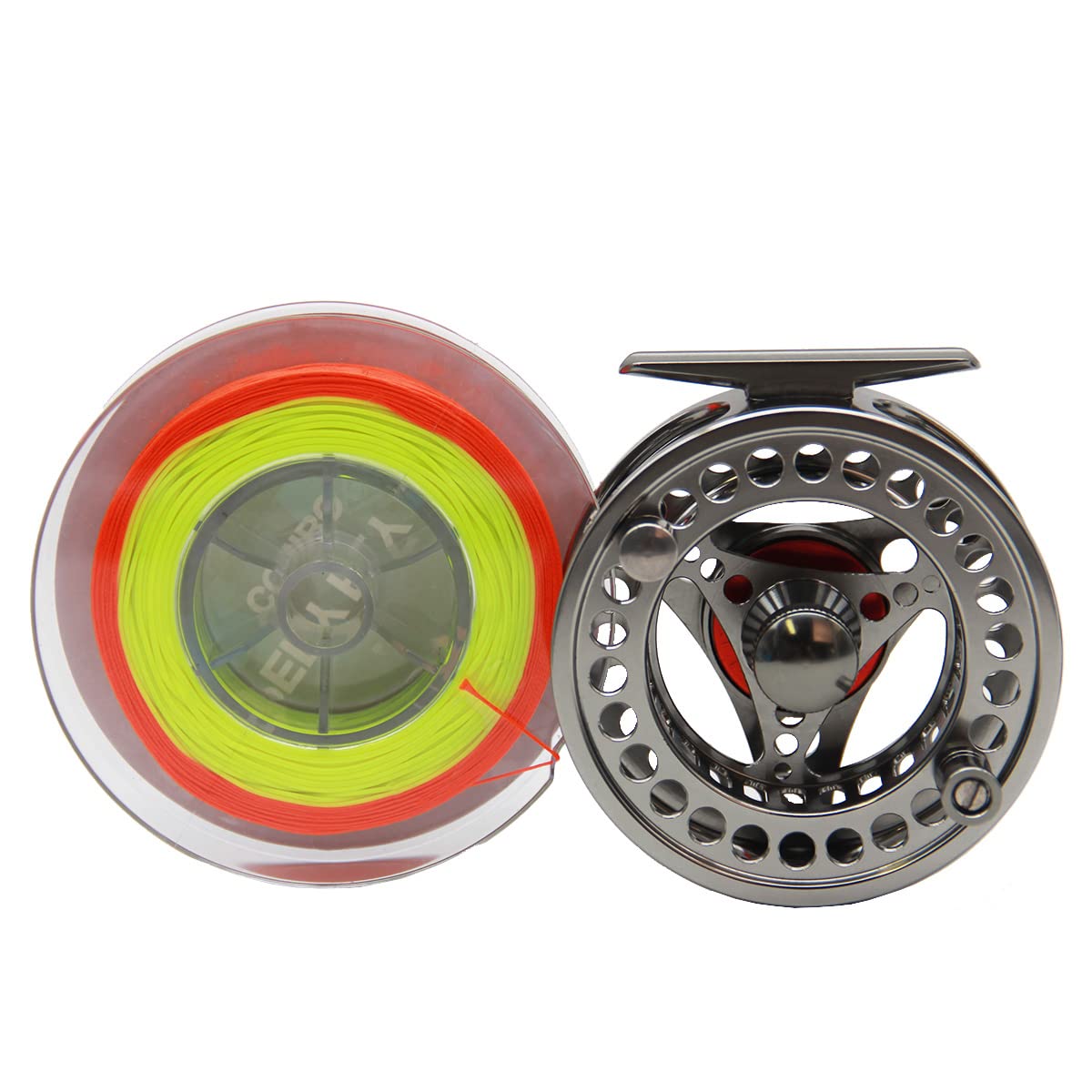 Amazon.com : ANGLER DREAM Fly Fishing Reel wih Line Combo WF 3WT Fly Reel  Preloaded Fly Line Spool 3/4WT Fly Reel : Sports & Outdoors