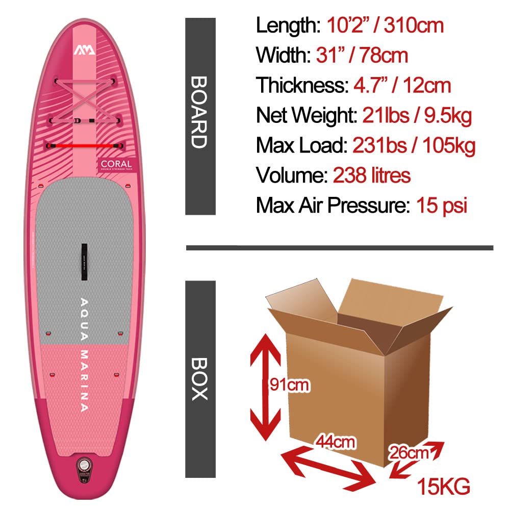 Amazon | AQUAMARINA(アクアマリーナ) CORAL コーラル SUP