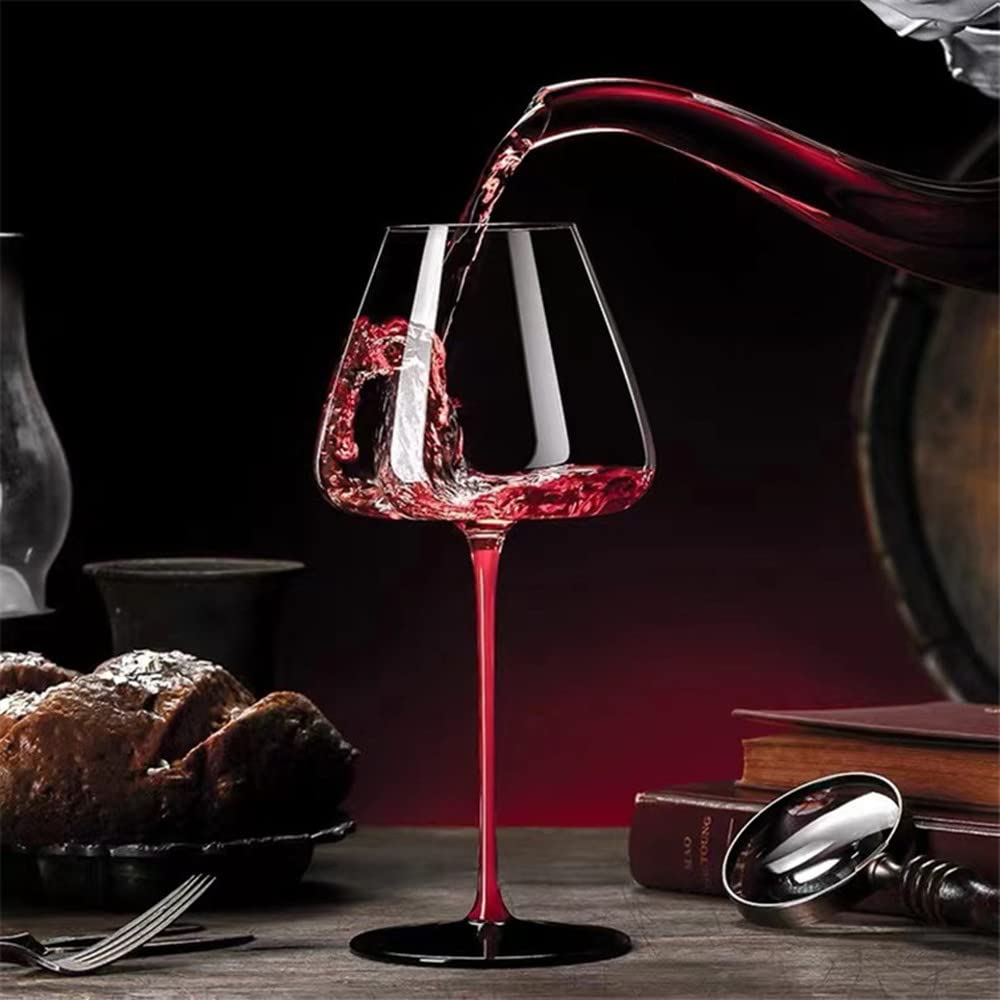 Rode Wijnglazen Antiek en Kunst Glas en Kristal