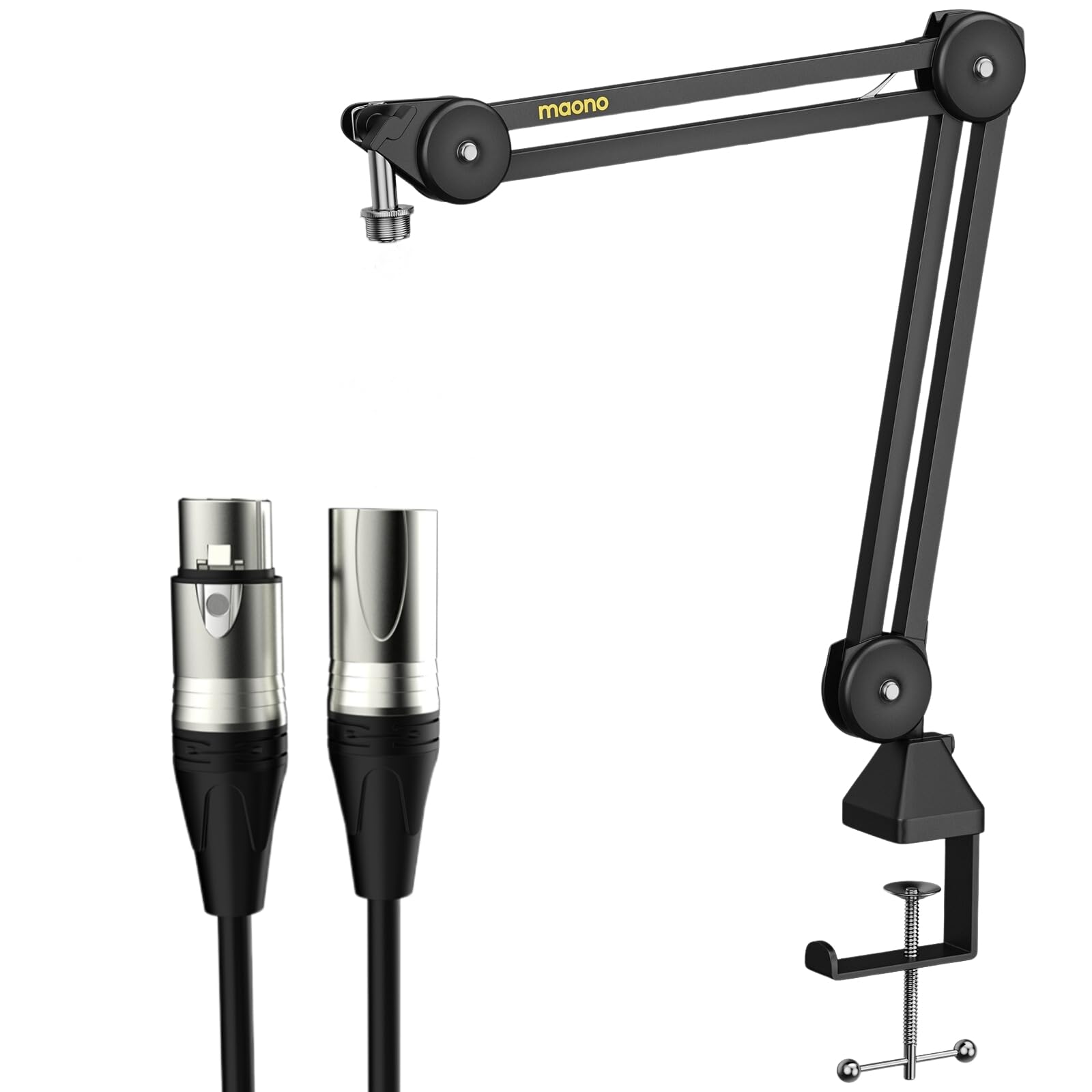 Amazon.com: MAONO Boom Arm Microphone Stand with XLR Cable