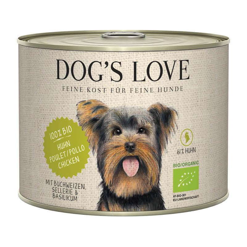 Dog's Love Bio Nassfutter Bundle (mini) für Hunde