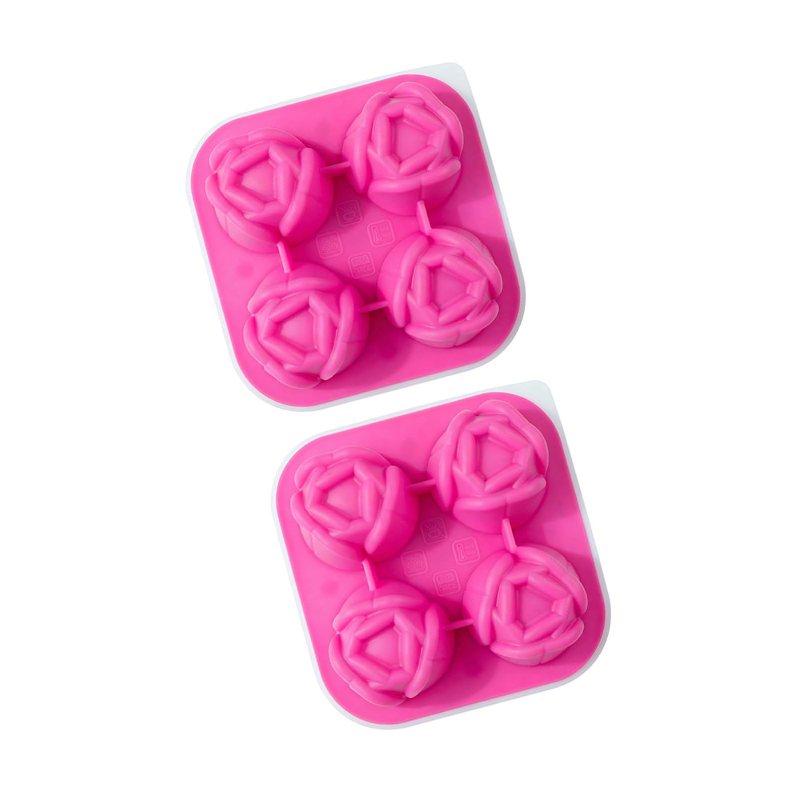 Qisuw Design Ice Tray with Simple Demolding Ideal for Cocktails and Entertaining Soap Molds