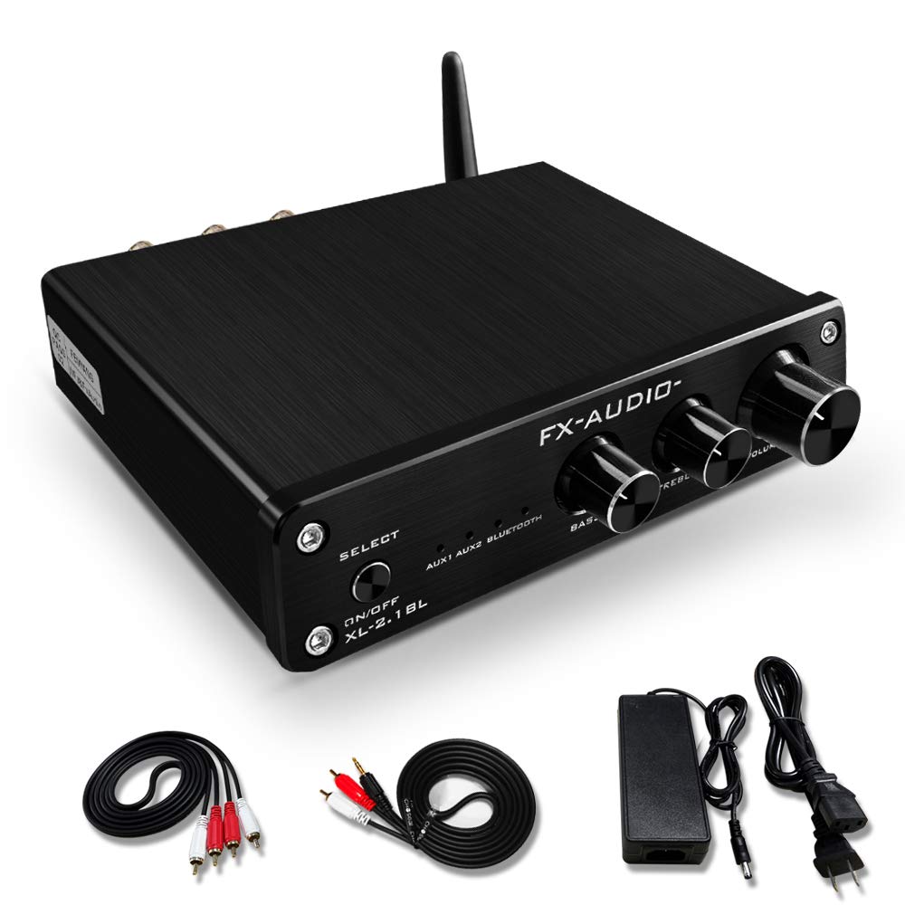 Buy FX AUDIO 2.1 Channel Bluetooth Amplifier with Subwoofer Output for