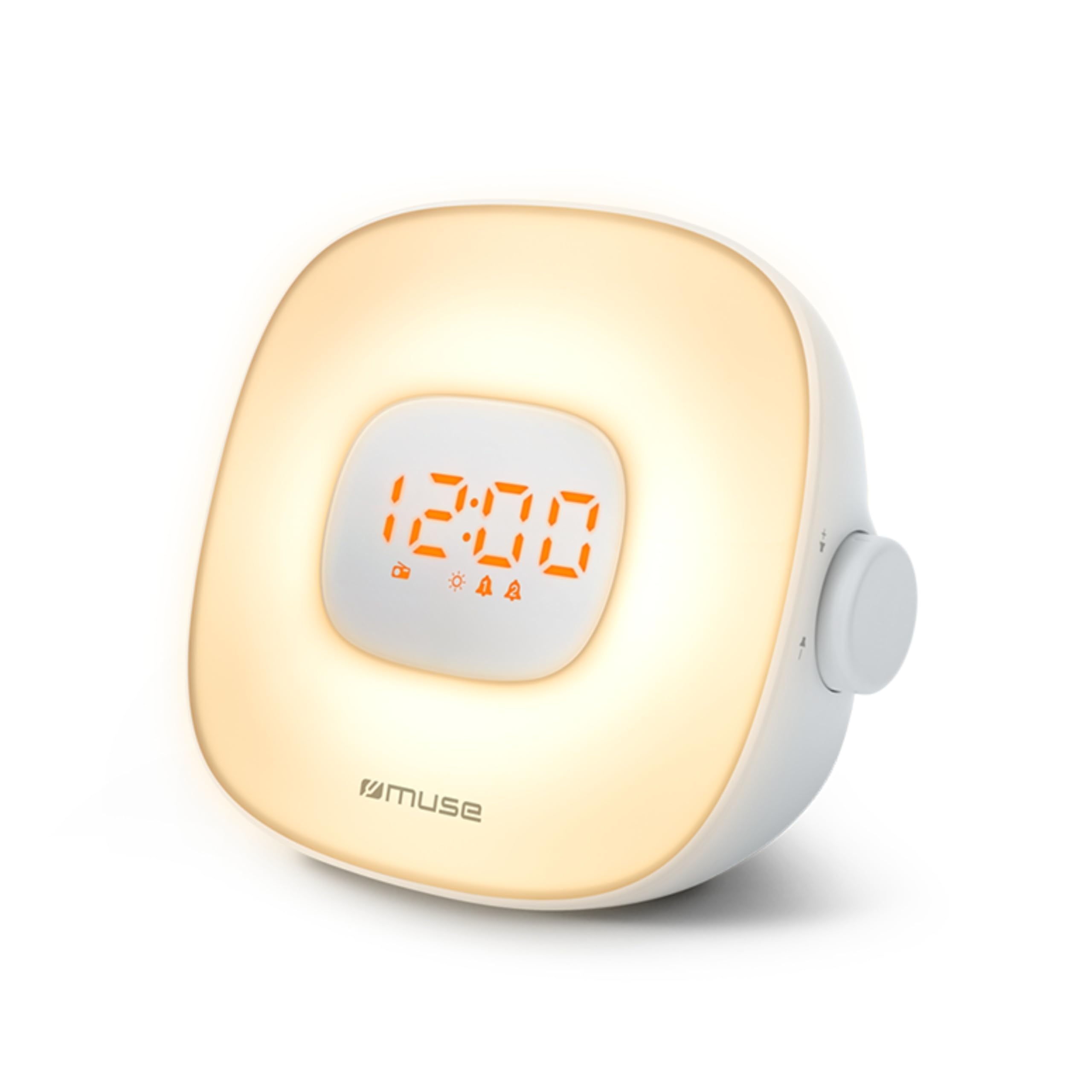 Radio réveil lumineux MUSE ML198CR
