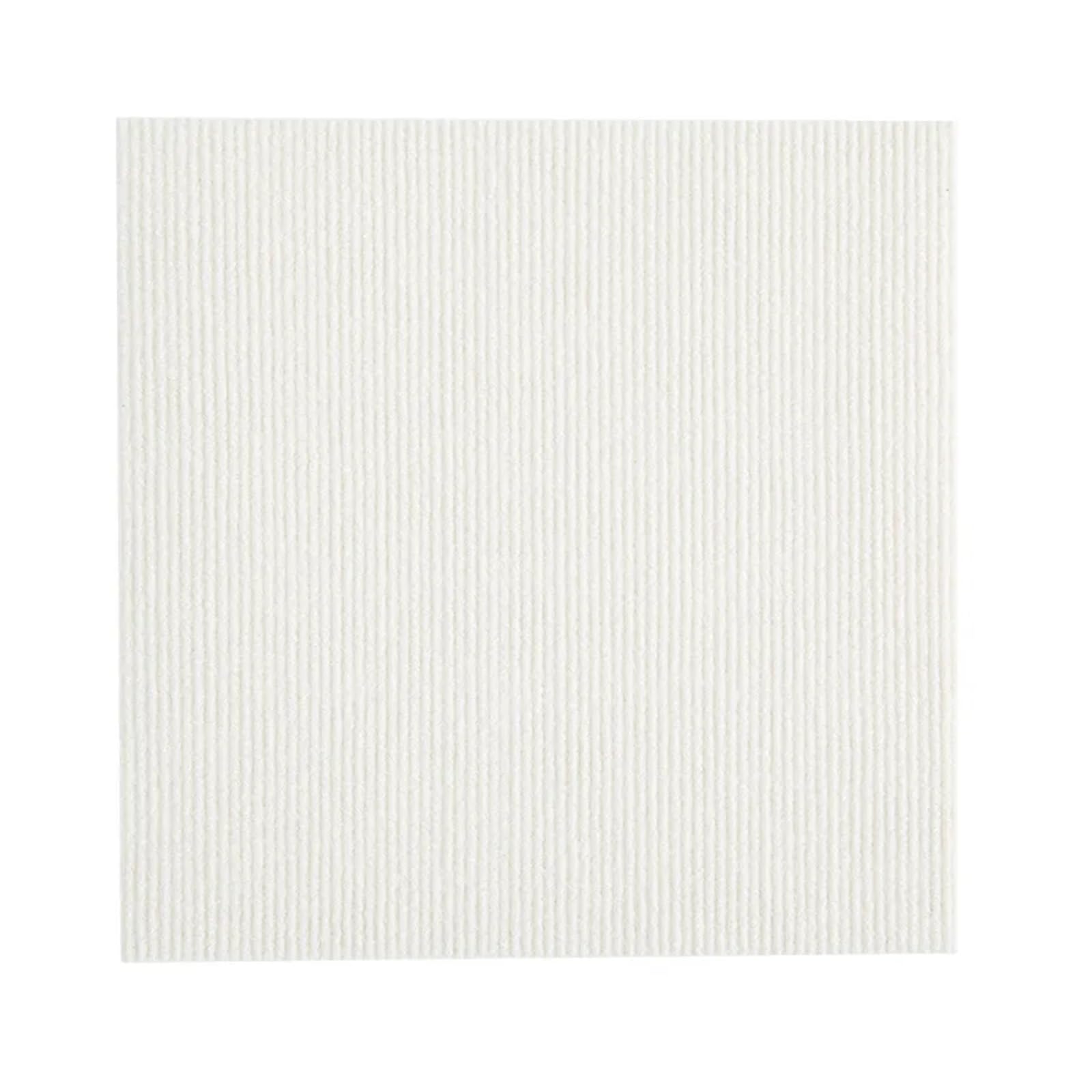 Carpet Tiles Peel and Stick, Self Adhesive Carpet Tiles 30x30cm Multicolor 10pcs Peel and Stick for Bedrooms(White)