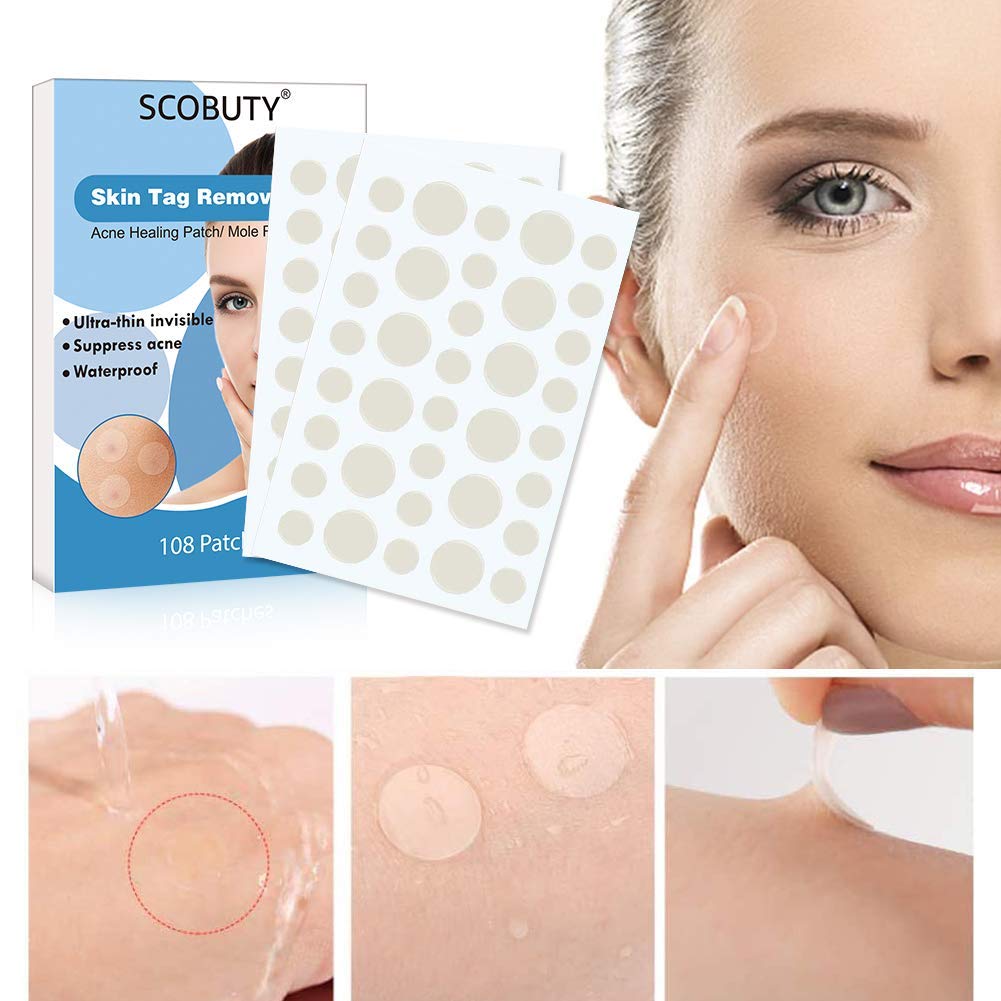 Skin Tag Removal Patches,Mole Remover,Acne Pimple Master Patch,Skin Tag