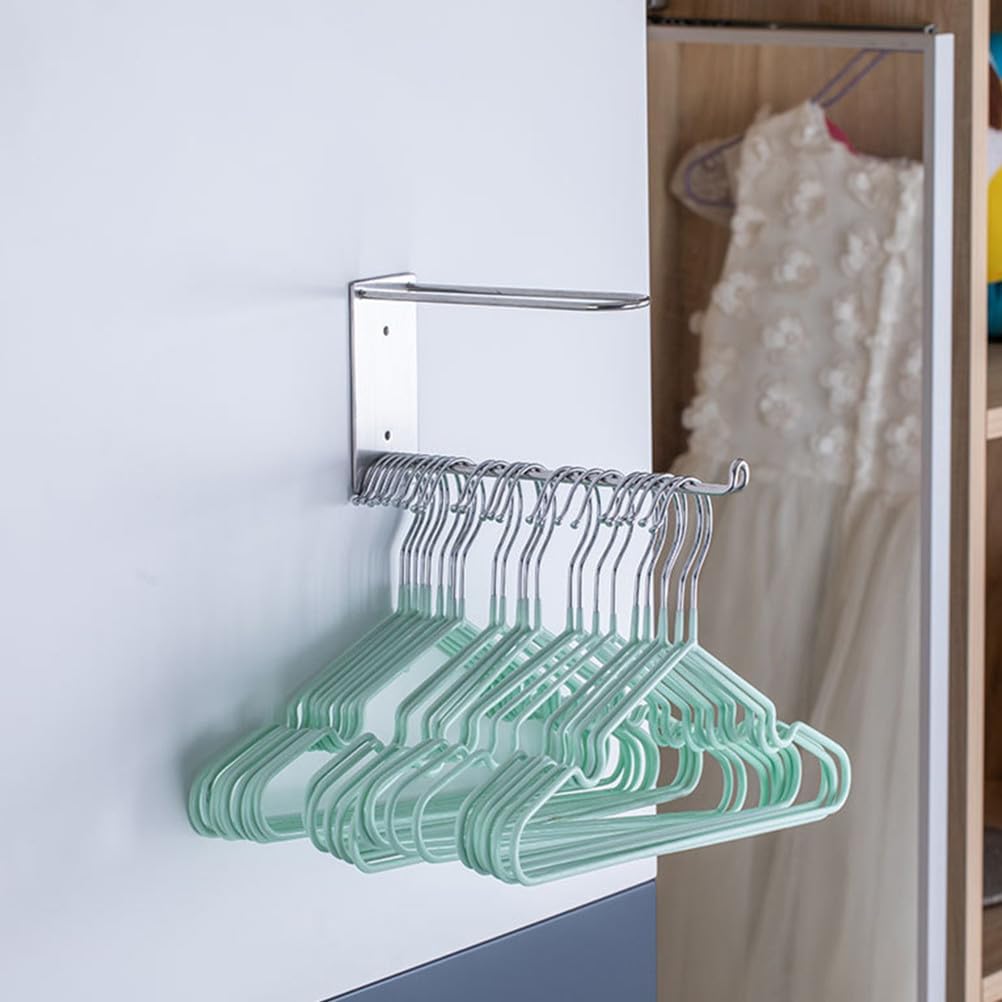 Heavy-Duty Stainless Steel Nail-Free Hook for Bathroom, Self-Adhesive Robe and Towel Hanger, Punch-Free Wall Mount Hook for Home Organization