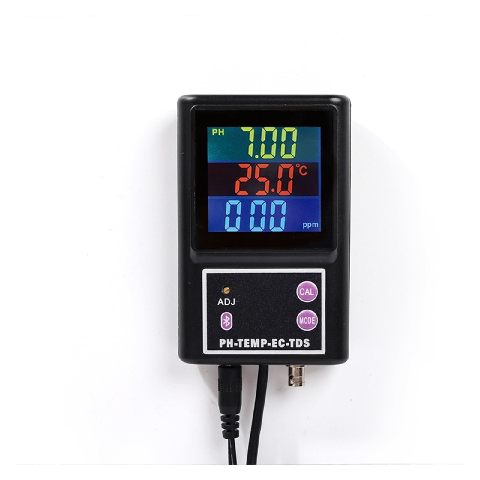 Temperaturmesser Multiparameter-Elektrode Bluetooth Pools Trinkwasser Aquarien Wasserqualitätsmonitor Genaue Messung