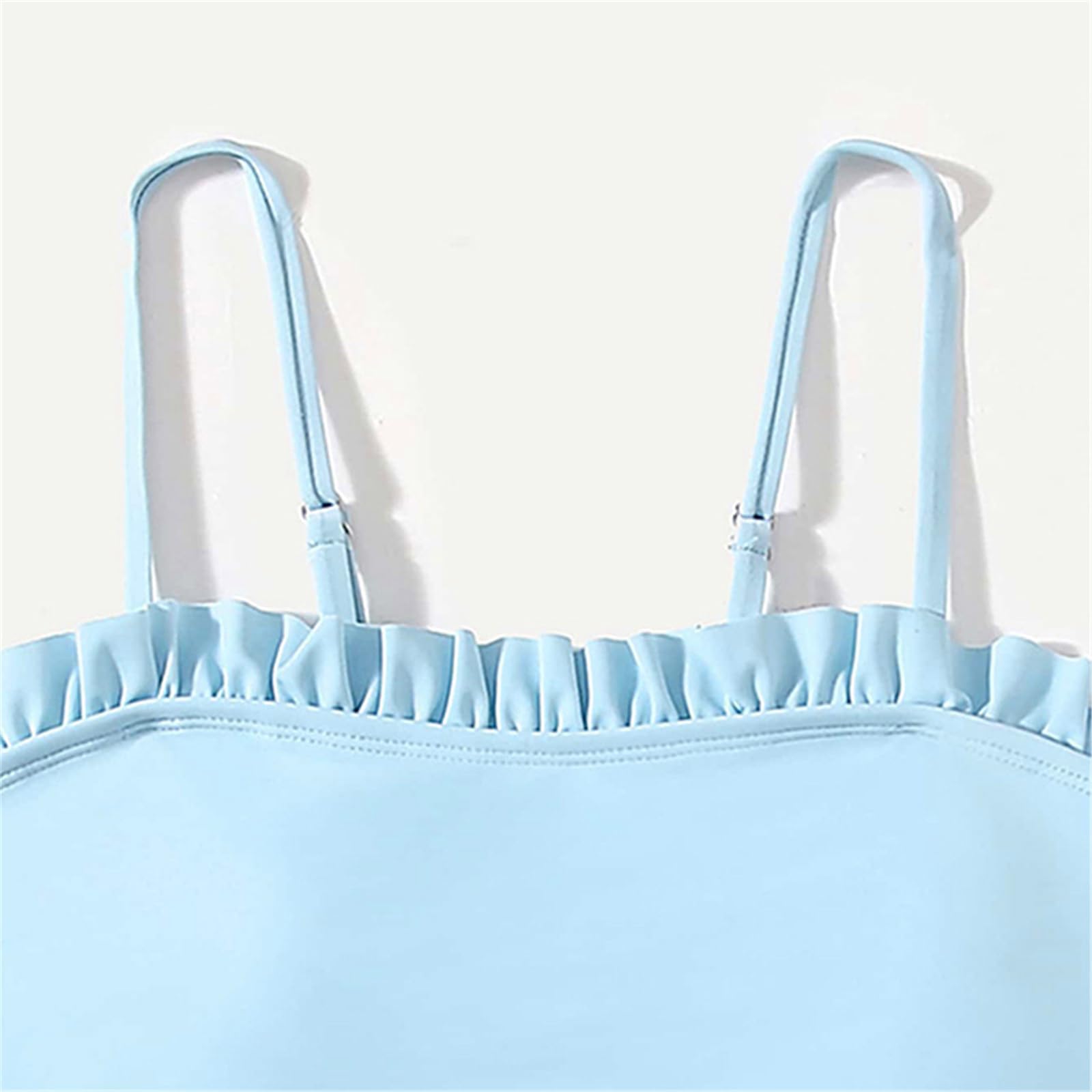 Da bagno per ragazza 3 con pantaloncini da bagno, costume da bagno con volant Costume da bagno in due per bambini 3-12 costumi da bagno per ragazze