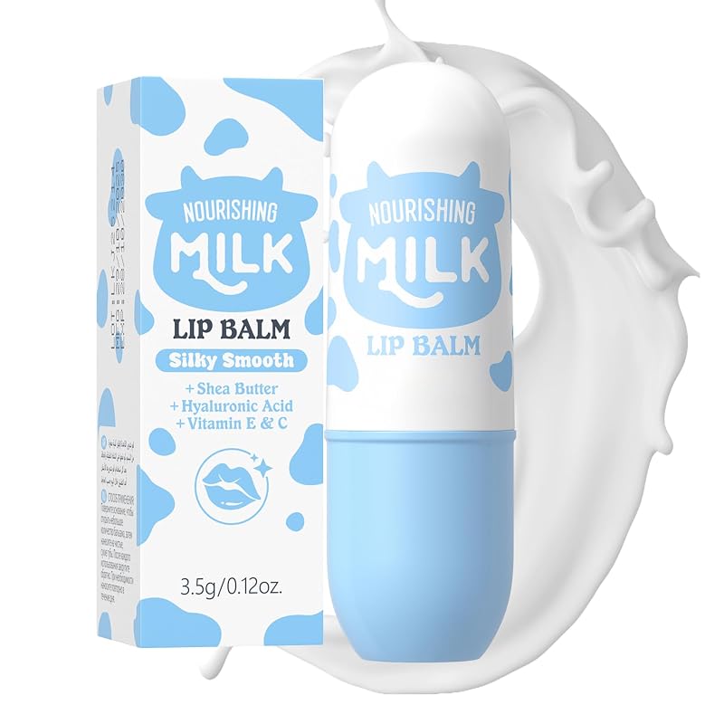 Bálsamo labial BEUKING com ácido hialurônico, manteiga de karité e vitaminas, 3,4 g