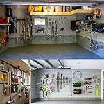 Slatwall Hooks Slatwall Accessories Utility Hooks Garage Storage Tool Organizer Large Heavy Duty Garage Panels Hooks for Ladders Bulk Items - Image 7