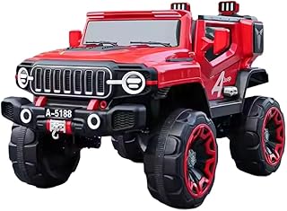 Dream Land Aurora Electric Rides on Car for Kids with Remote Control - Red - A-1699