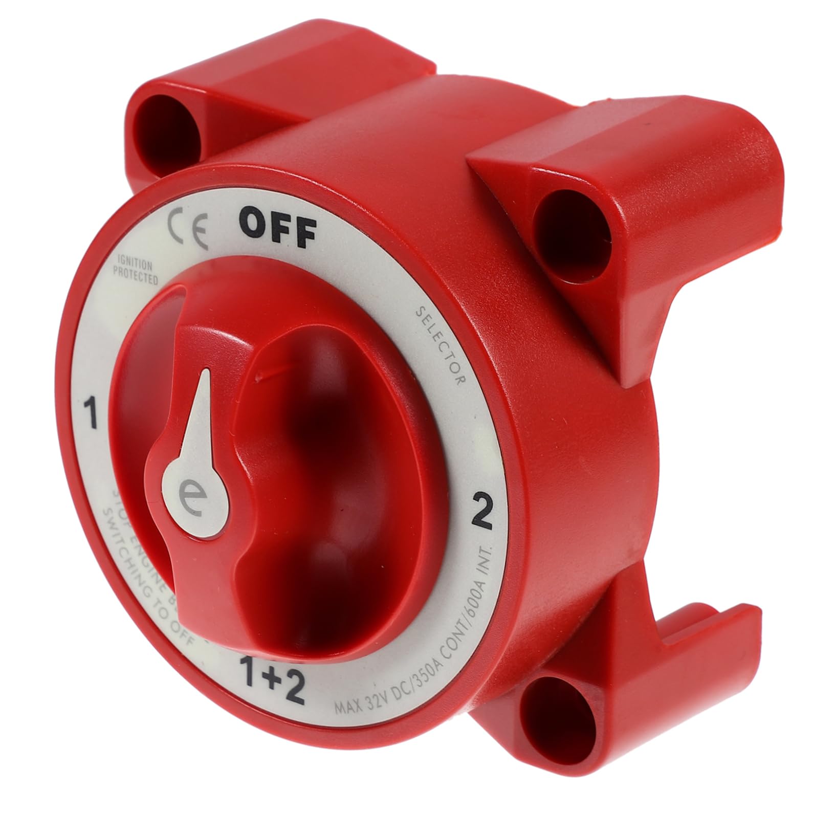 Mikinona 600a Multi-function Car Battery Cut off Switch Simple Installation Disconnect Switch for Rv Yacht Boat