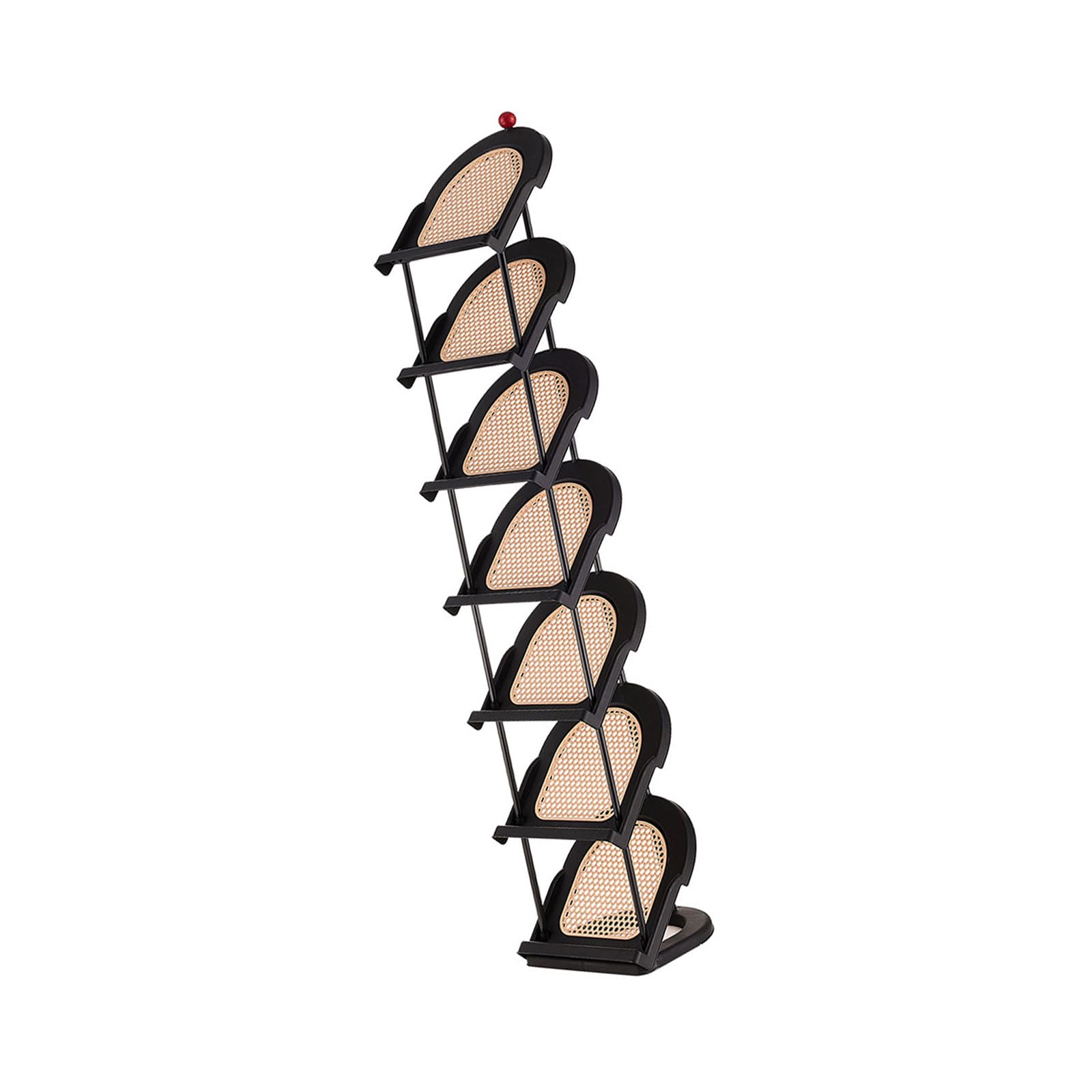 hogtnd Multi-level Shoe Storage Organiser, Space Saving Vertical for Entryway, Dorm Organising Supplies, Narrow Cupboard