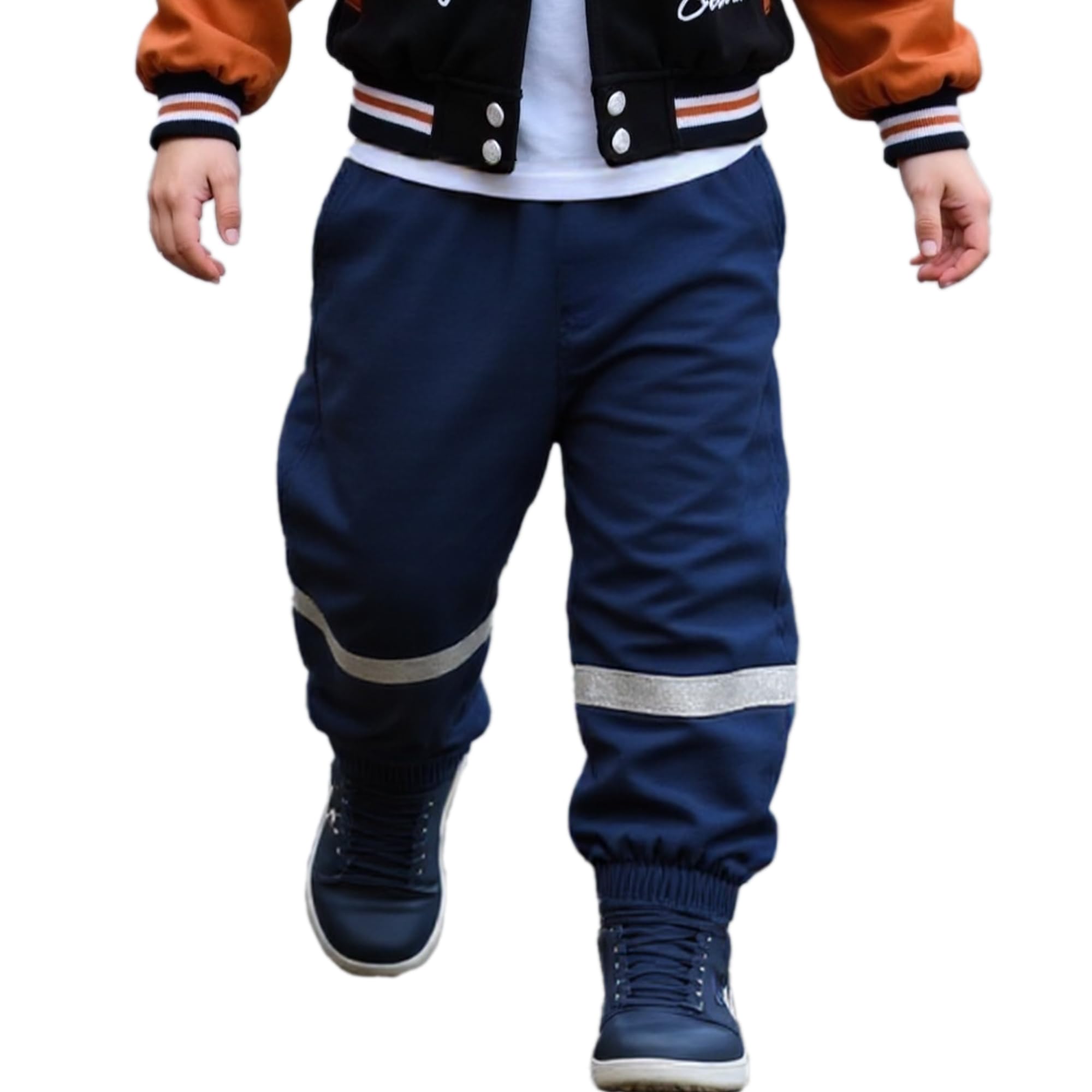 Kinder Regenhose Jungen Mädchen wasserdichte Matschhose mit Reflektor Buddelhose Outdoor Sommer Dünn Ungefüttert Ohne Träger Leichte Atmungsaktive Reisen Regenbekleidung für Alter 1-8 Jahre