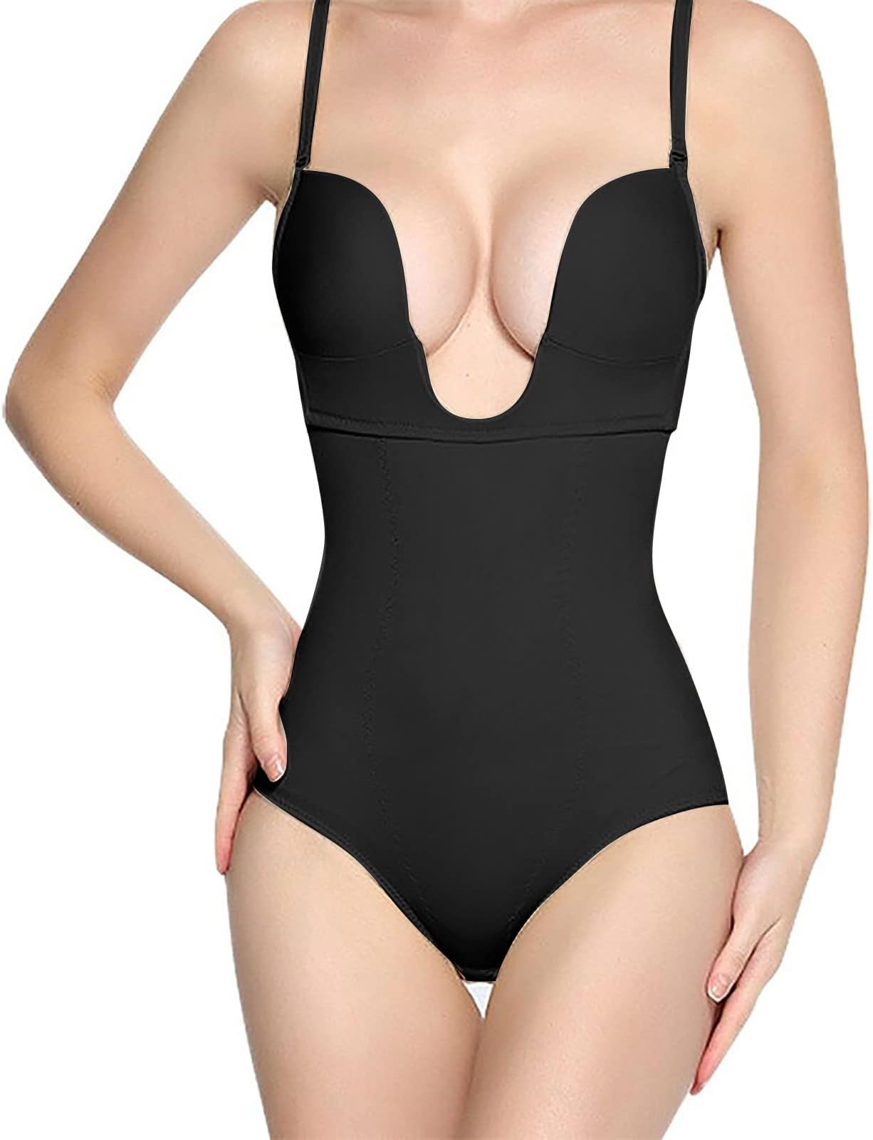 GenericShaping Women's Fix Ladies Shapewear high Waist Shapewear Ladies Body Shaping Shapewear with Hooks Tummy Control Panties Fashion Underwear Women's one Piece Underwear