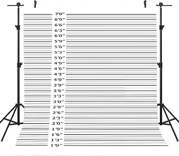 Mugshot Backdrop FHZON 3x5ft Bachelorette Party Decorations Background for Photography Theme Party Photo Booth Video Studio Props PTBLSFH33