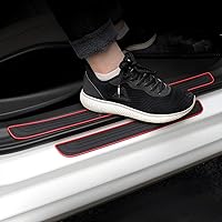 Vista 7 de 4 protectores de placa para umbral de puerta de automóvil, protectores de puerta de automóvil para umbral de umbral de puerta automática, protector