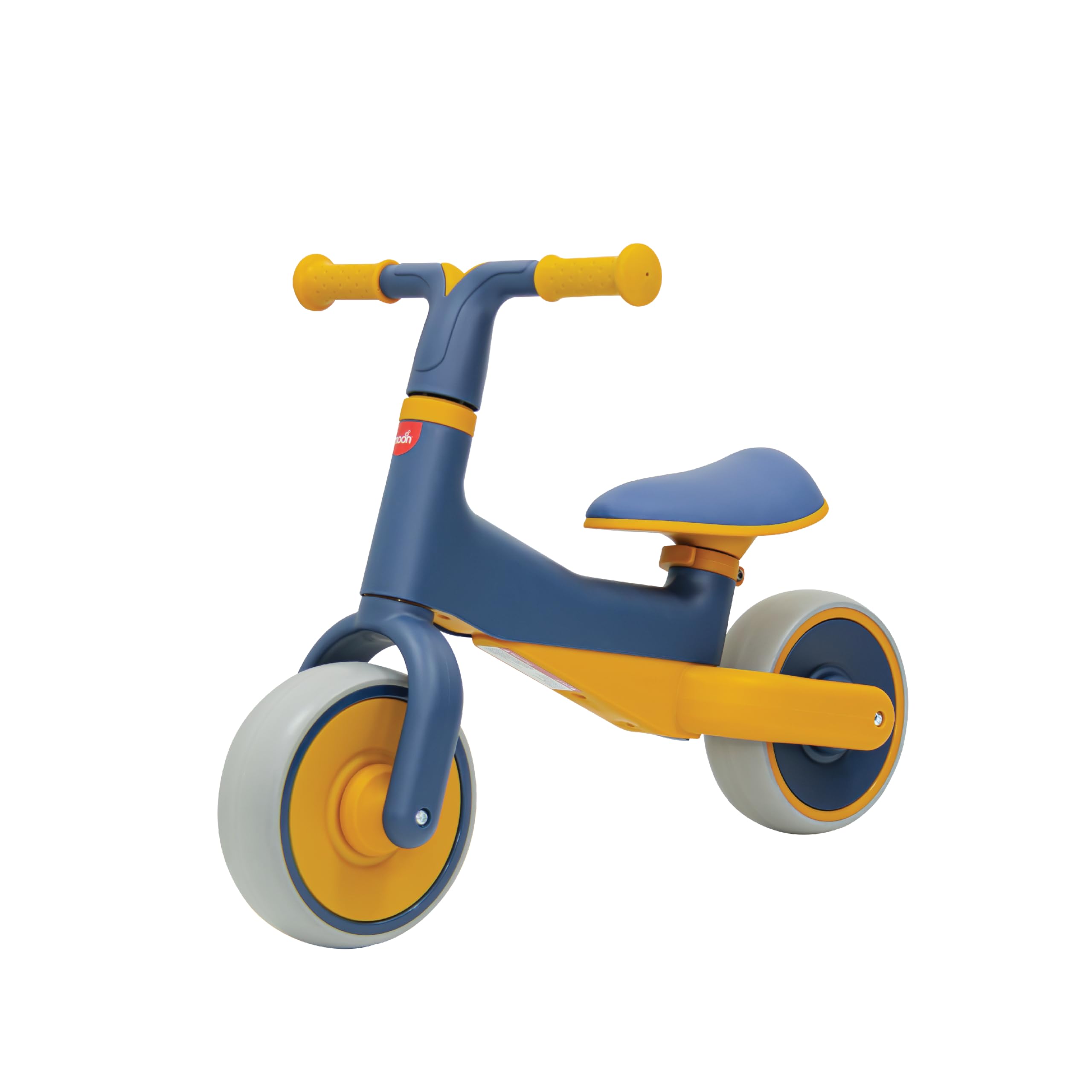 Little Marvel Baby Balance Bikes - Adjustable Seat Height - Limited Steering & Anti-slip Wheels, Toddler Bicycle Ride on Toy - Foot to Floor - Bicycle Design-Yellow