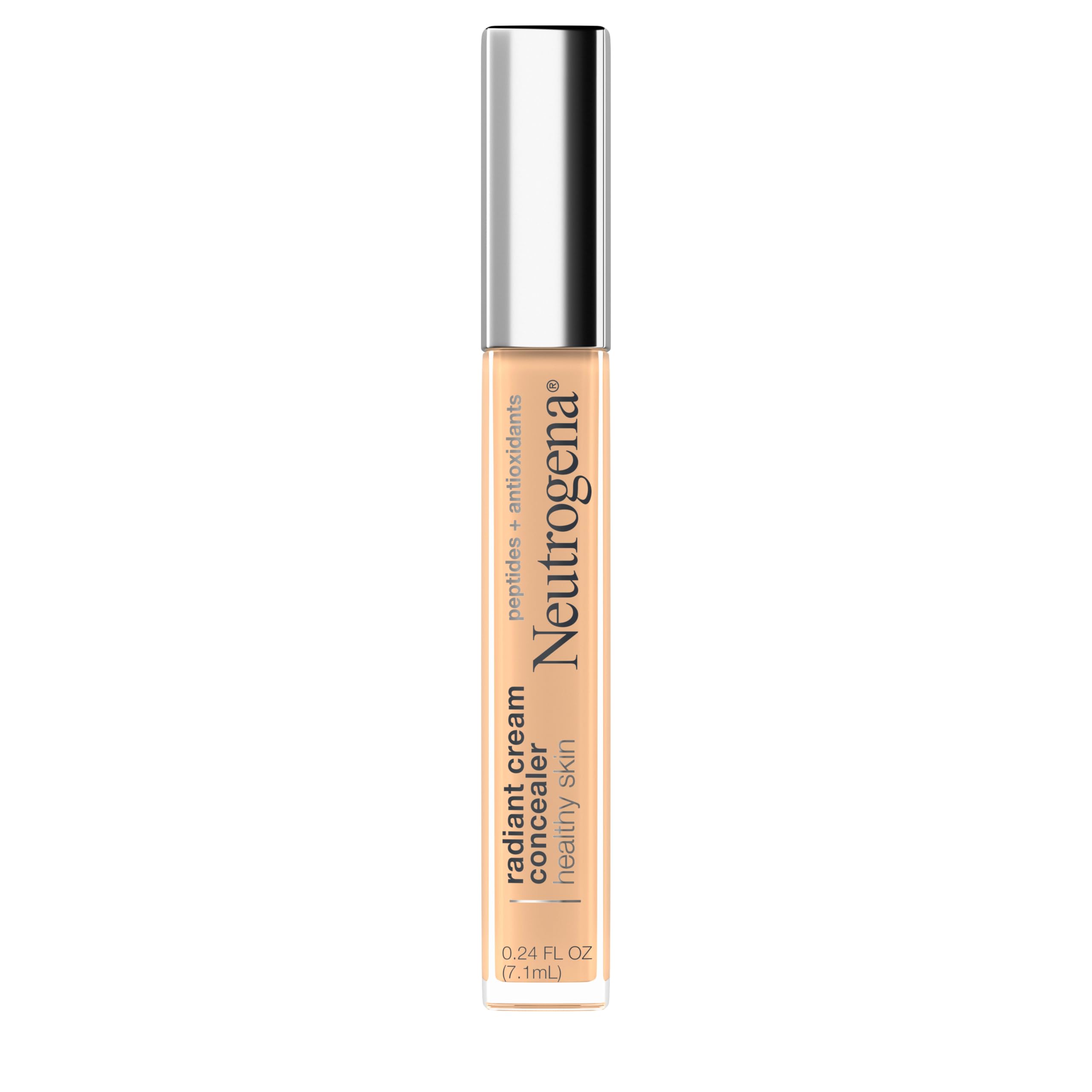 Neutrogena Healthy Skin Radiant Cream Concealer, Sugar Light 03, 0.24 fl oz 0.24 Ounce (Pack of 1) Sugar Light 03 with Warm Undertones