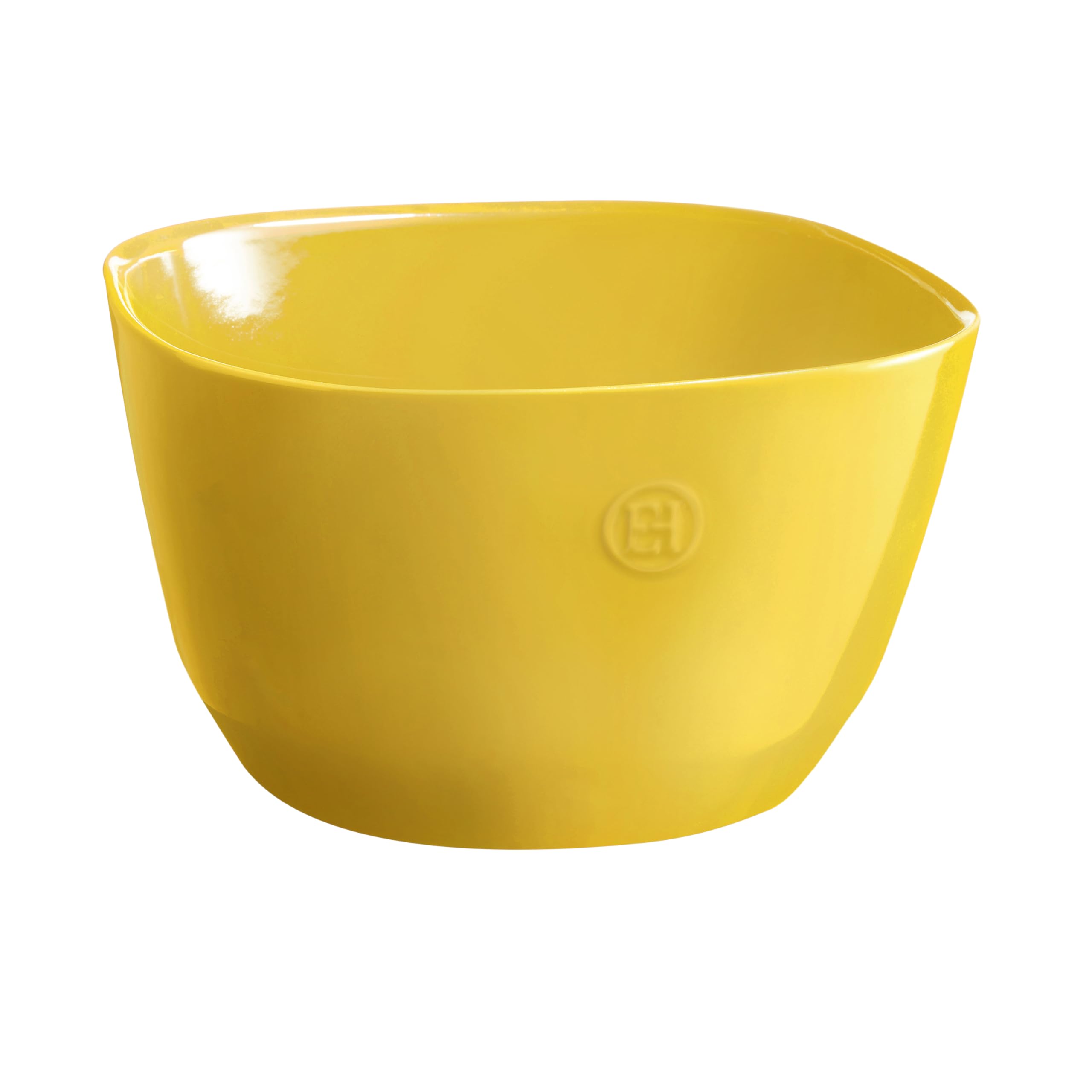 Emile Henry Grand Saladier Céramique, 5,5L, Jaune Provence