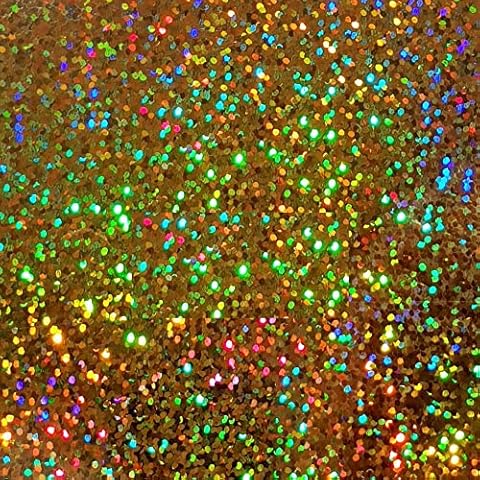GOLD HOLOGRAM Luxury Cake Disco Diamond Dust, 6 grams for Cakes, Cupcakes, Cookies, Icing, Chocolate Wedding Party Baking Cupcake Cookie Ice Cream Decoration Supplies Cover