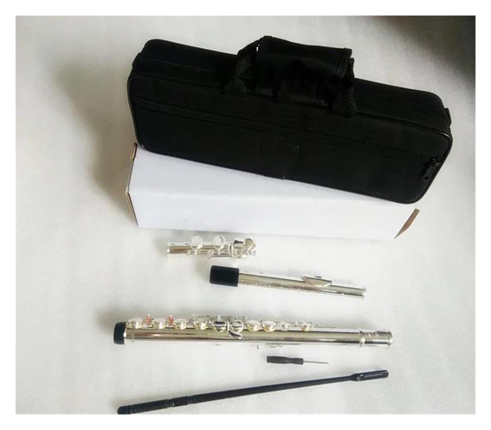 Instrument Fletowy Instrument Muzyczny Ze Srebrnym Fletem Flute 16 Over C Tune I E-Key Flute Profesjonalny Muzyk