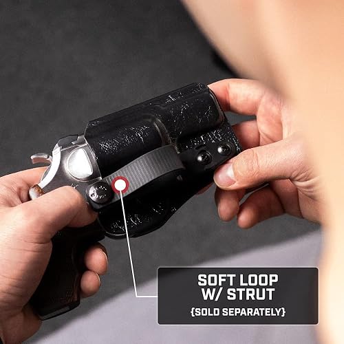 Miniatura 5 de Tulster RATH IWB Funda para revólver compatible con Colt King Cobra Carry 2" .357 Magnum