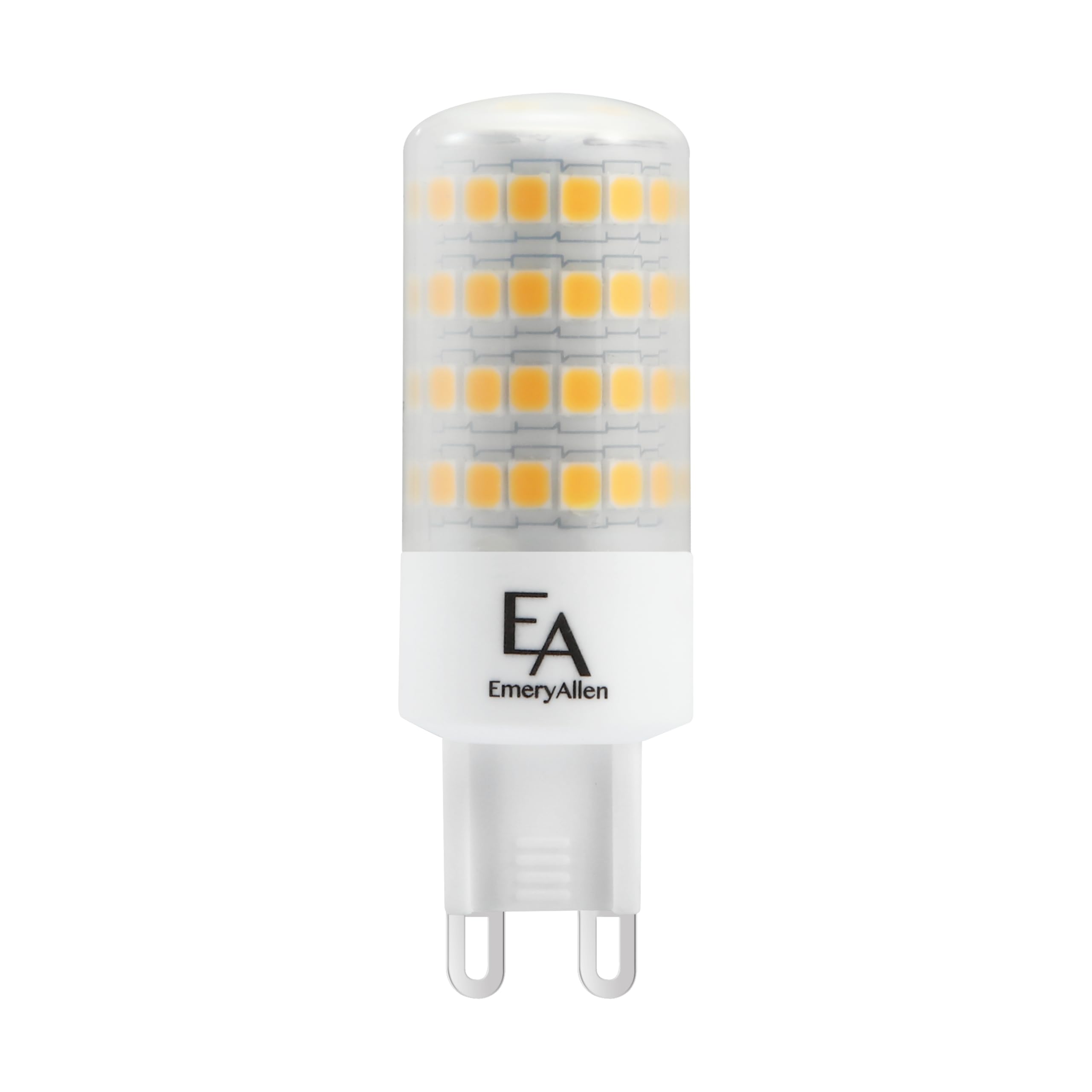 EmeryAllen G9 Base, 5.0Watt (60W Equivalent) Dimmable, JA8 Compliant LED Light Bulb | 120V- 550 Lumens | 4000K |1 Pcs