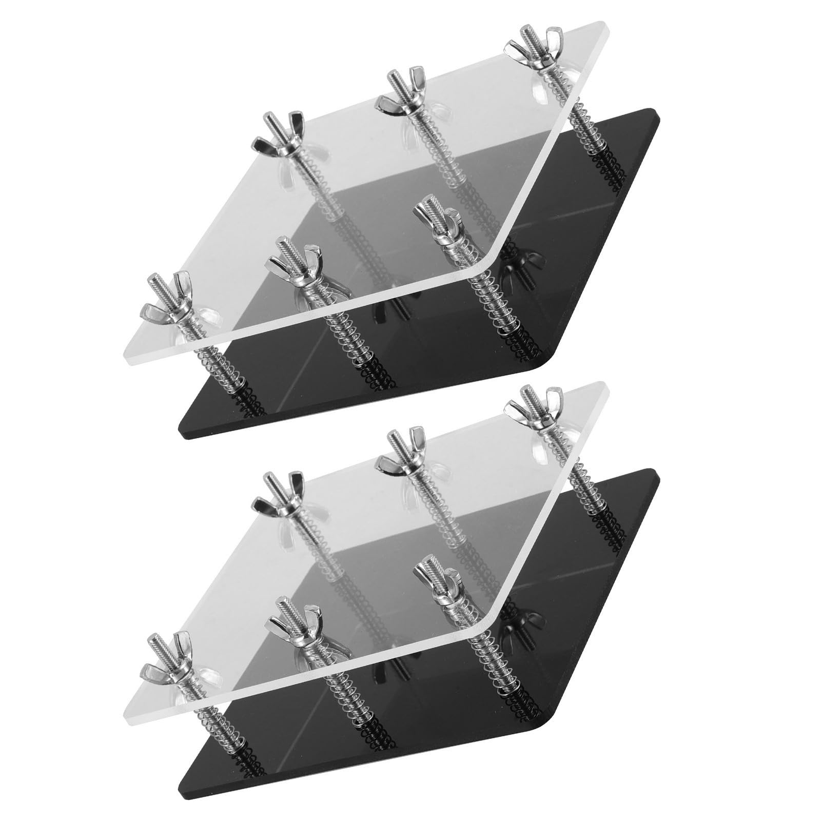Corrector de tarjetas dobladas acrílico para proteger cromos coleccionables