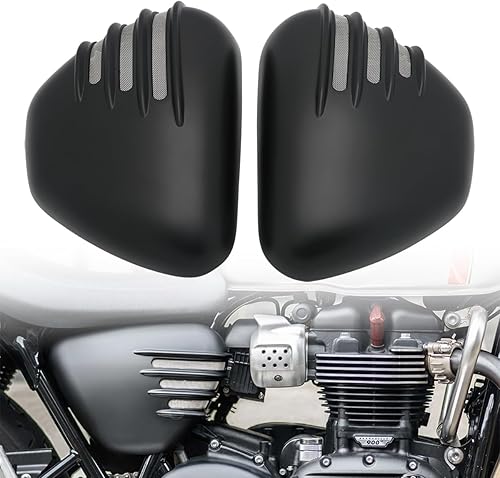 Accesorios de motocicleta izquierda y derecha de la batería de carenado lateral tapa del marco para Triumph Street CupStreet TwinStreet Scrambler