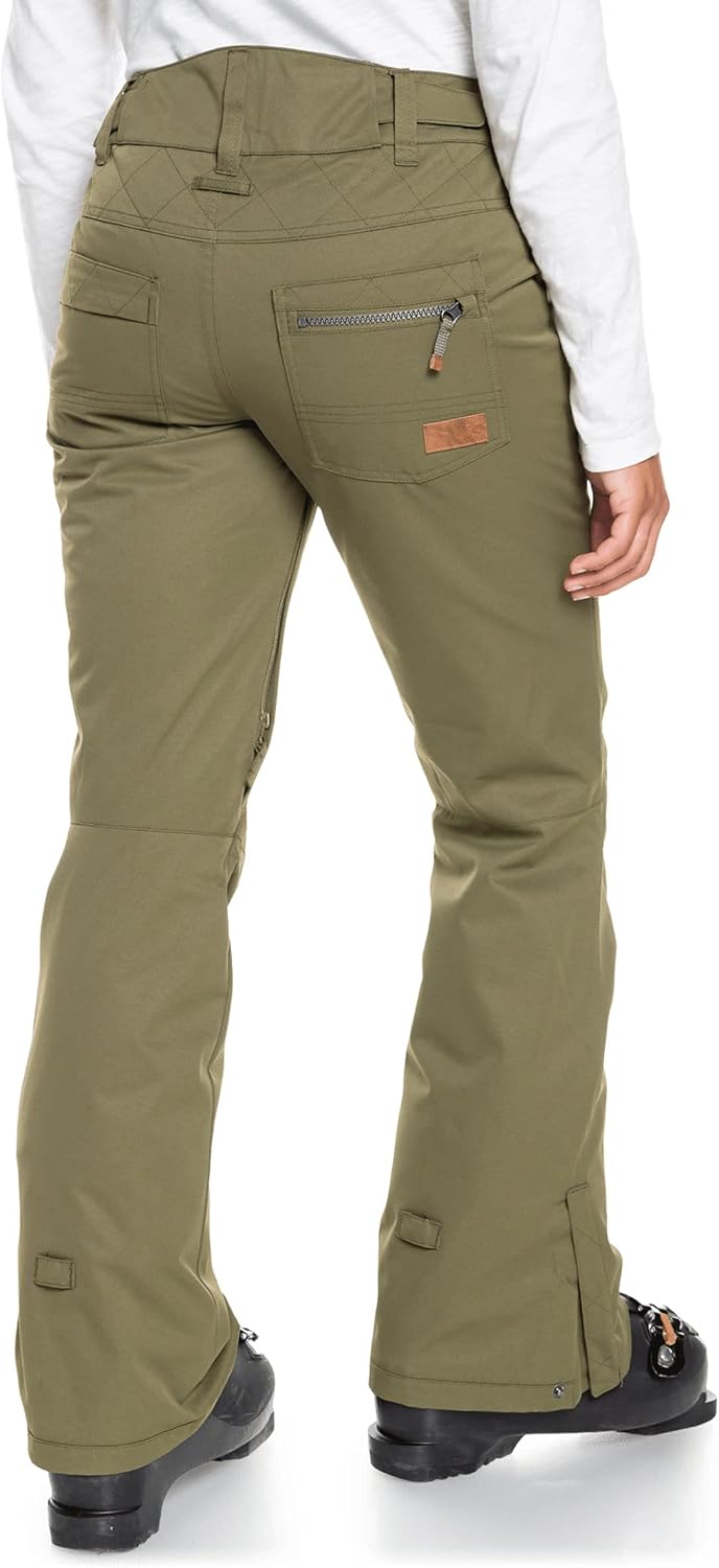 Roxy Women's Nadia Snow Pant (Burnt Olive (GPZ0), XX-Large)