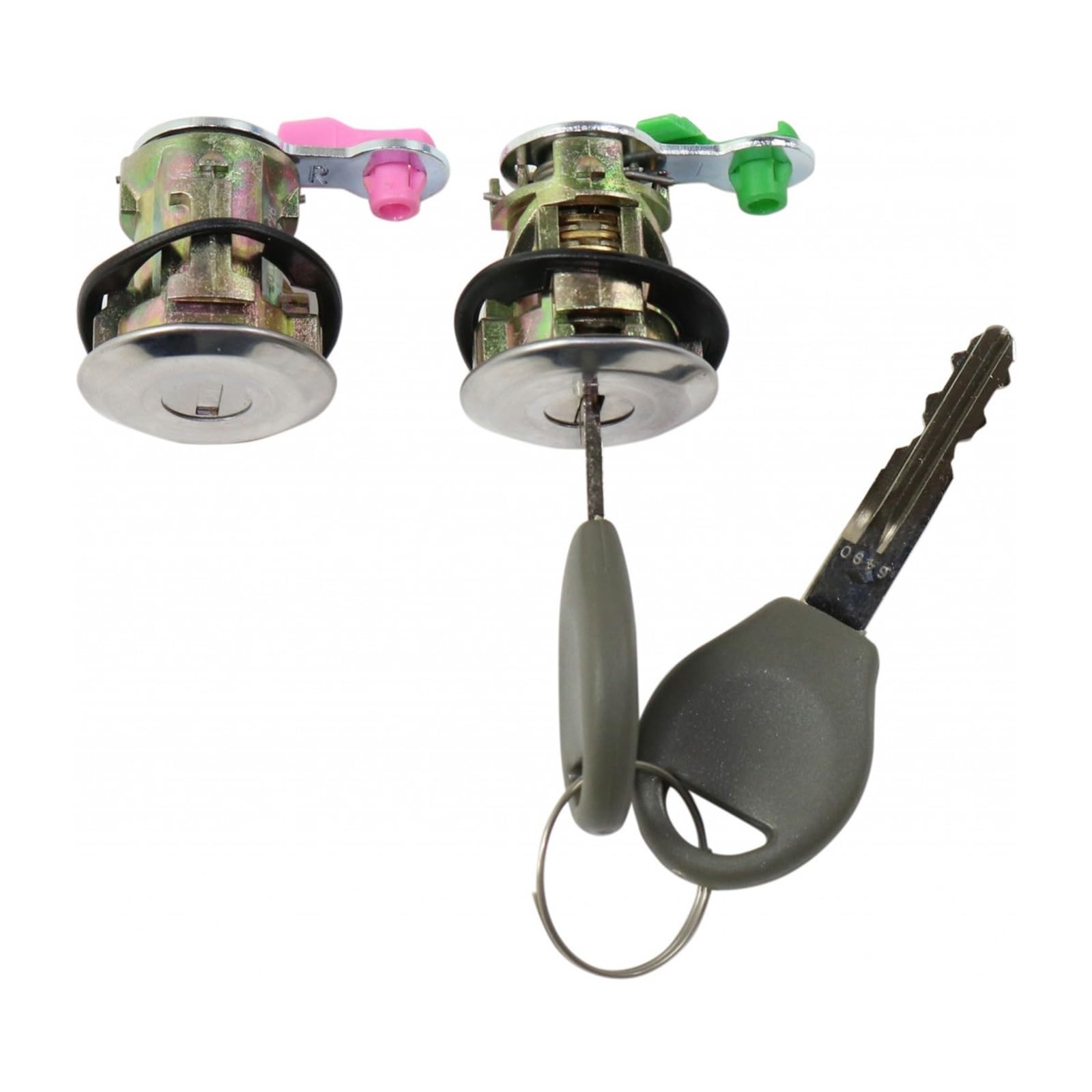 Maniglie interne per portiere H06003J125/H06013J125 Cilindro Serratura Porta Sinistra E Destra Con 2 Chiavi Per Altima Frontier