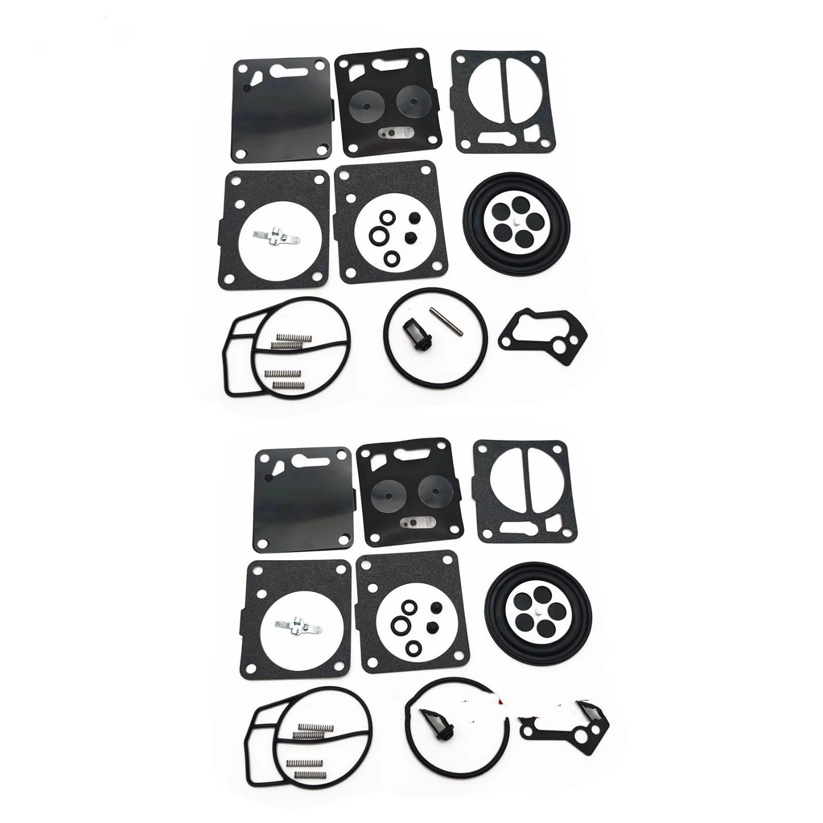 Kit Carburador Compatible Con Yamaha Para WaveRunner 3 1990 1991 1992 1993-1997 Kit Reconstrucción Carburador Acuático Junta Flotante Aguja Sello(2sets)