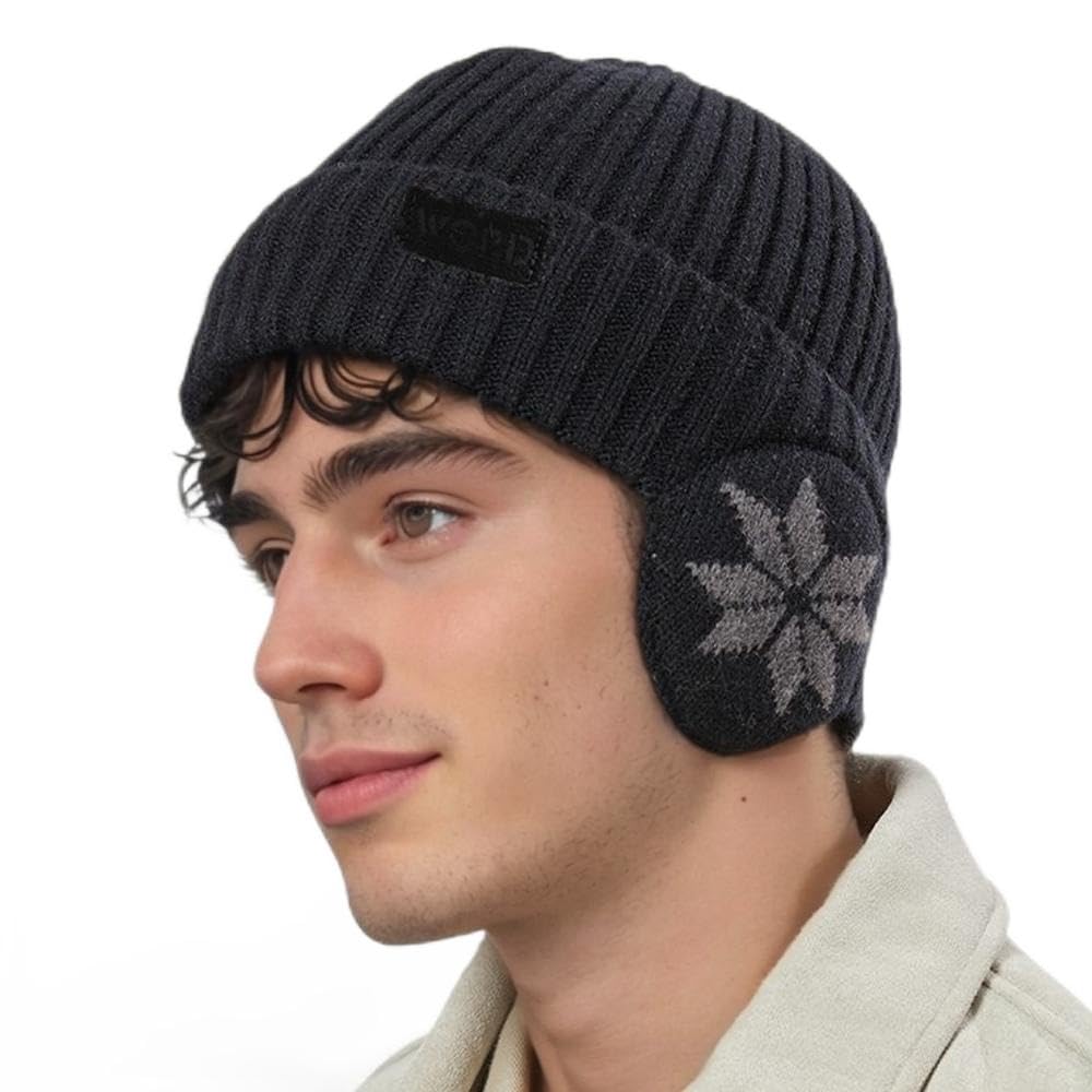 Buy Knotyy Winter Caps for Men | Soft Woolen Hat with Ear