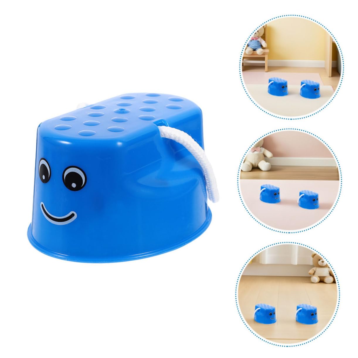 8 Zancos de Plástico para Niños, Zancos de Entrenamiento Sensorial para Mejorar el Equilibrio, Juguetes para Actividades al Aire Libre y Desarrollo de Confianza